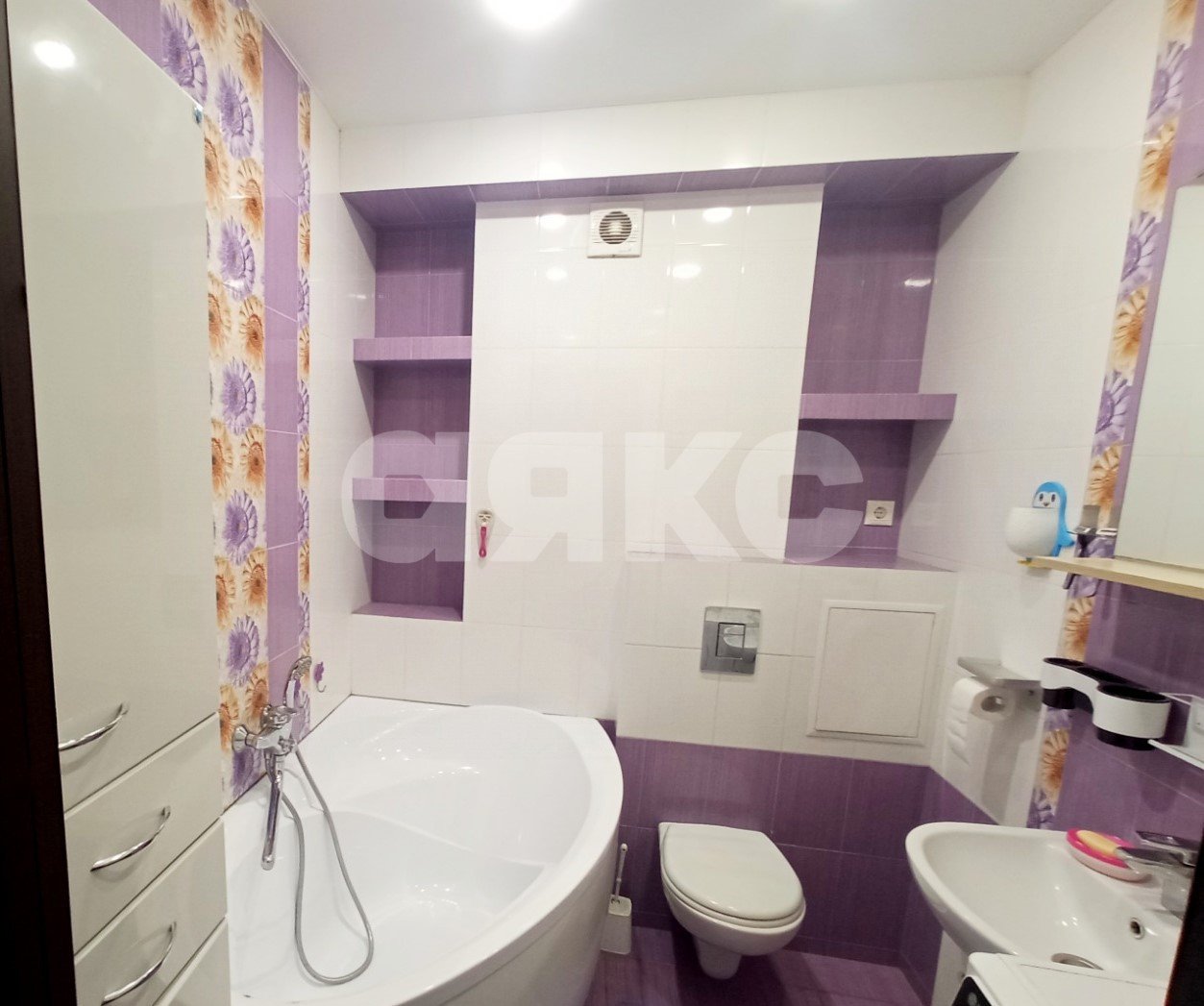 Фото №6: Студия 32 м² - Сочи, Адлерский, Верхнеимеретинская Бухта, мкр. жилой комплекс Санни Хилл Адлер, ул. Каспийская, 46/7