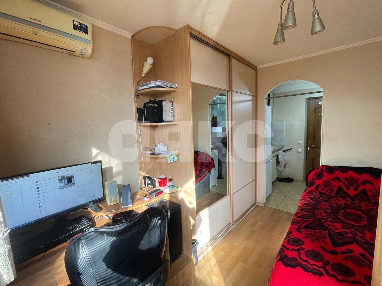 Фото №2: 1-комнатная квартира 20 м² - Сочи, Центральный, Ареда, мкр. Больничный городок, пер. Дагомысский, 11