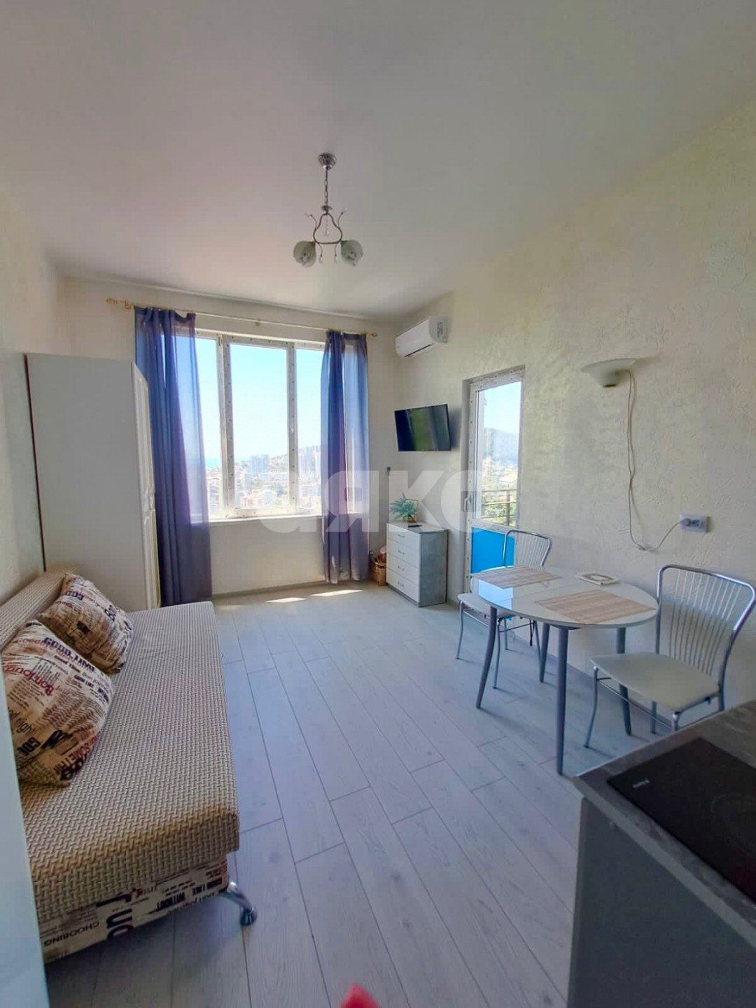 Фото №3: Студия 23 м² - Сочи, Центральный, мкр. Мамайка, ул. Виноградная, 195/1