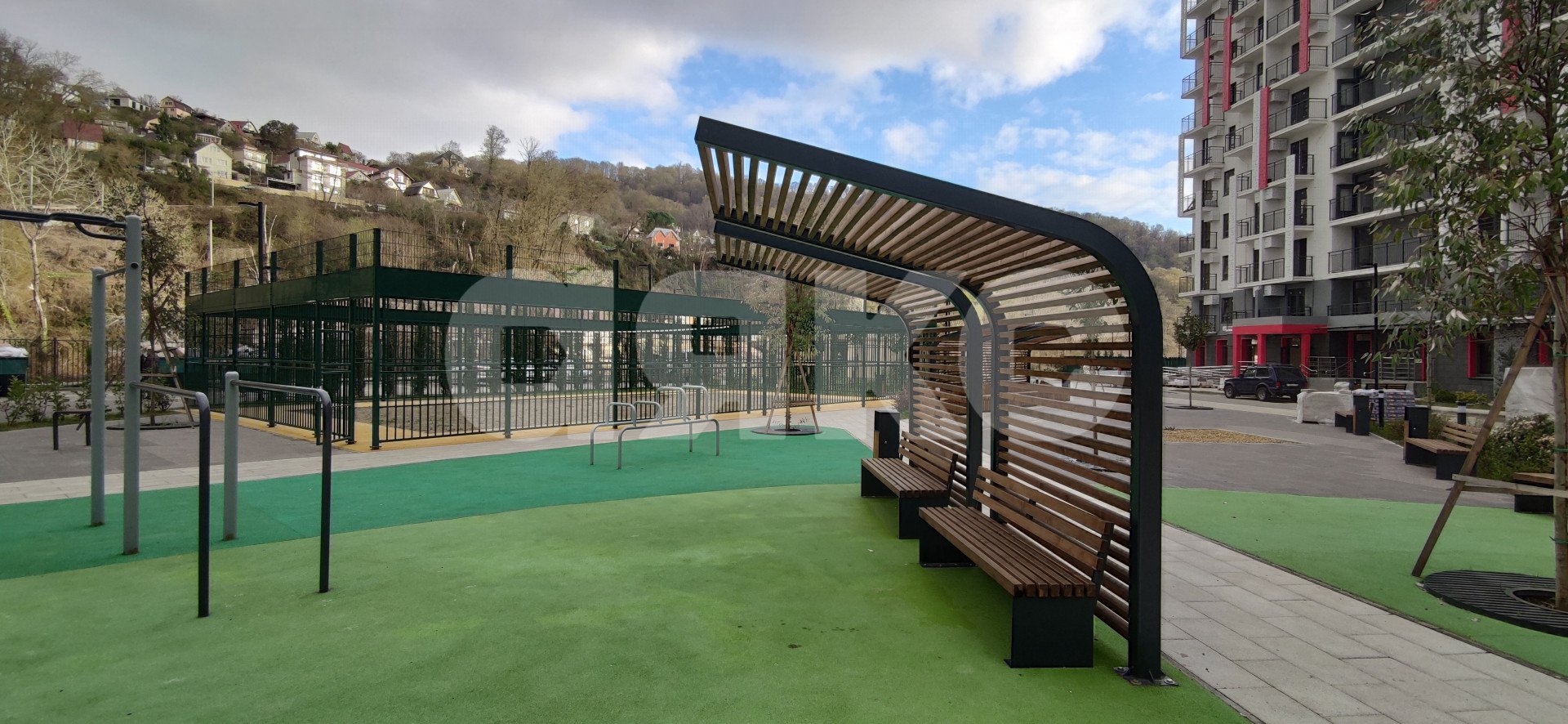 Фото №6: Студия 27 м² - Сочи, Адлерский, Кудепста, мкр. жилой комплекс Летний, ул. Искры, 88к8