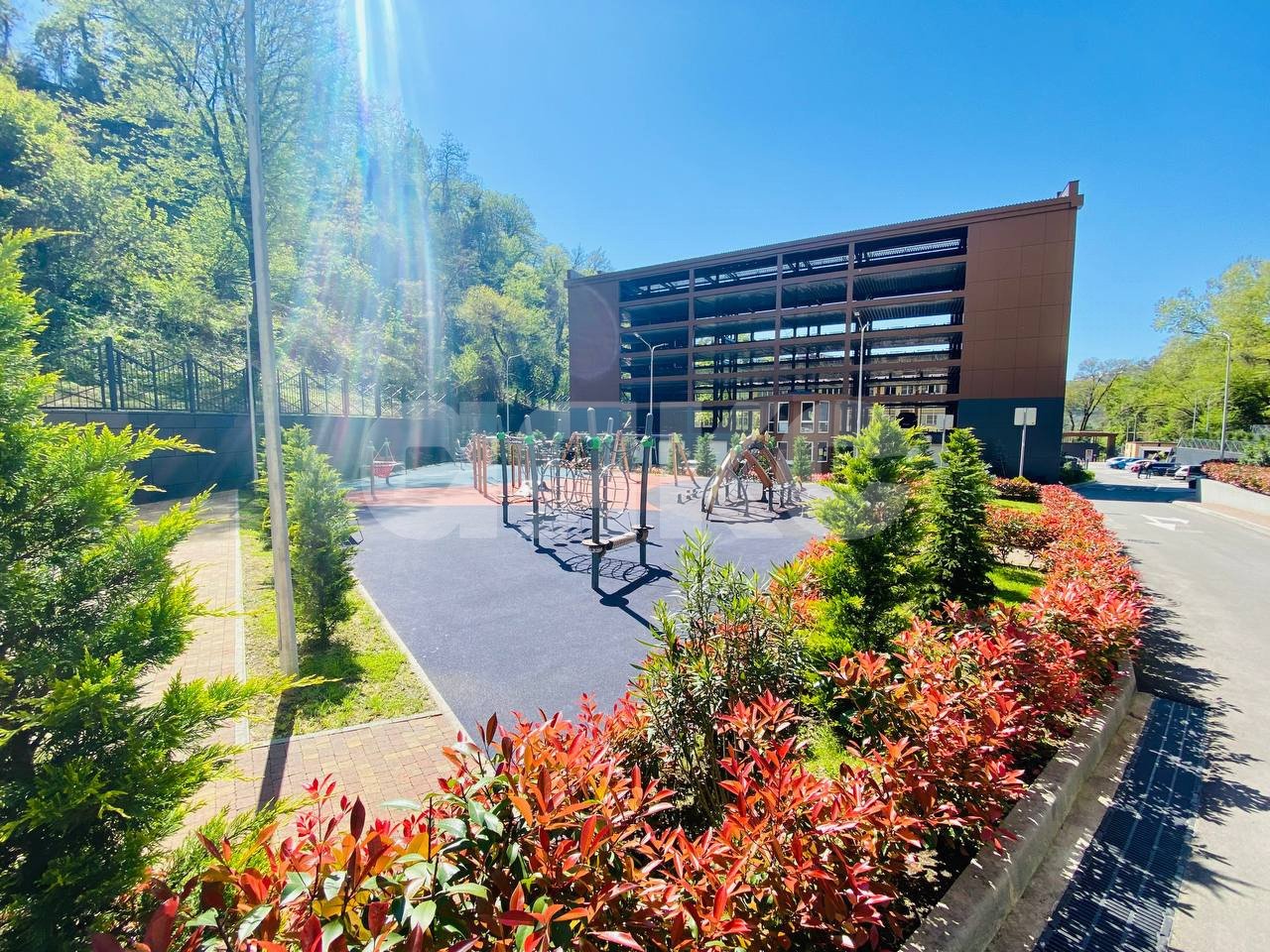 Фото №30: 1-комнатная квартира 35 м² - Сочи, Центральный, Заречный, мкр. жилой комплекс Южный Парк, ул. Пластунская, 104Бк1