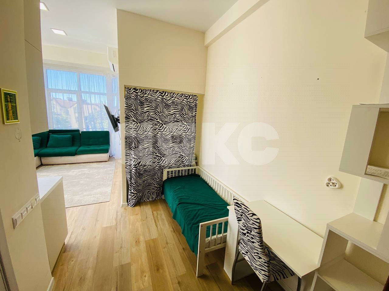 Фото №12: 1-комнатная квартира 38 м² - Сочи, Центральный, мкр. Донская, ул. Пасечная, 57А