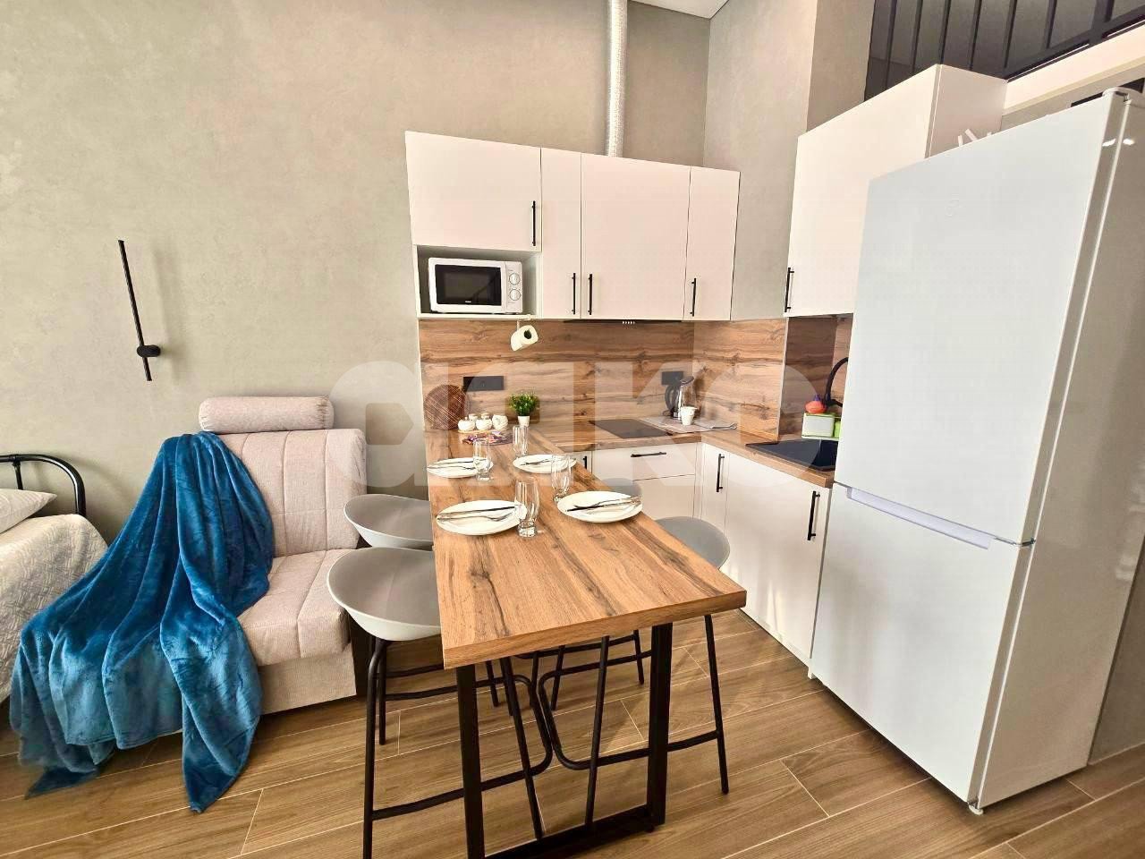 Фото №4: Студия 40 м² - Сочи, Весёлое, жилой комплекс Грин Сейл Парк, Весёлое, мкр. жилой комплекс Грин Сейл Парк, ул. Весёлая, 82/1