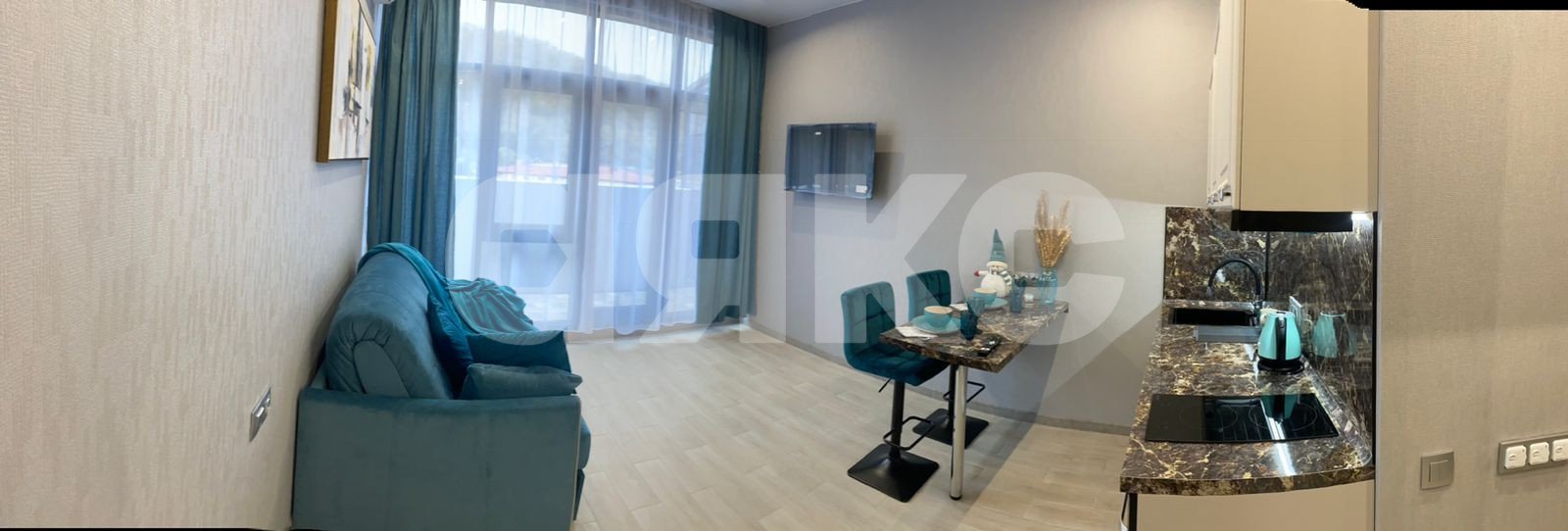 Фото №5: Студия 27 м² - Сочи, Центральный, мкр. Мамайка, ул. Полтавская, 3