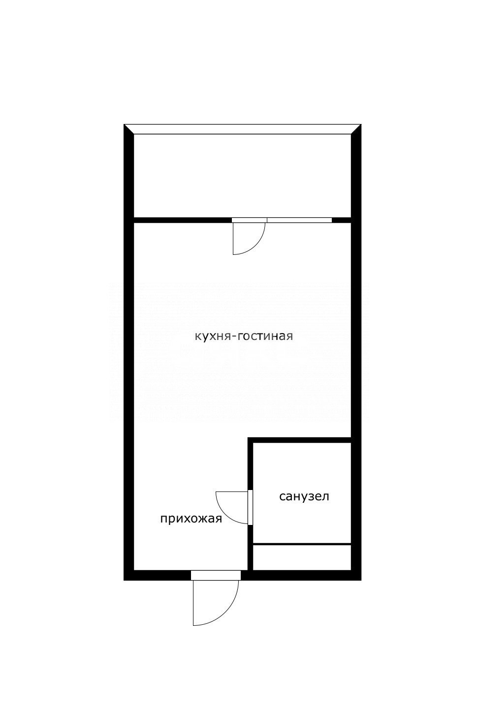Фото №18: Студия 18 м² - Сочи, Хостинский, жилой комплекс Кислород, мкр. Бытха, ул. Ясногорская, 16/2к1
