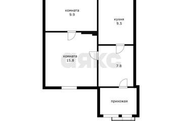Фото №5: 2-комнатная квартира 47 м² - Краснодар, мкр. Дубинка, пр-д 2-й  Стасова, 79