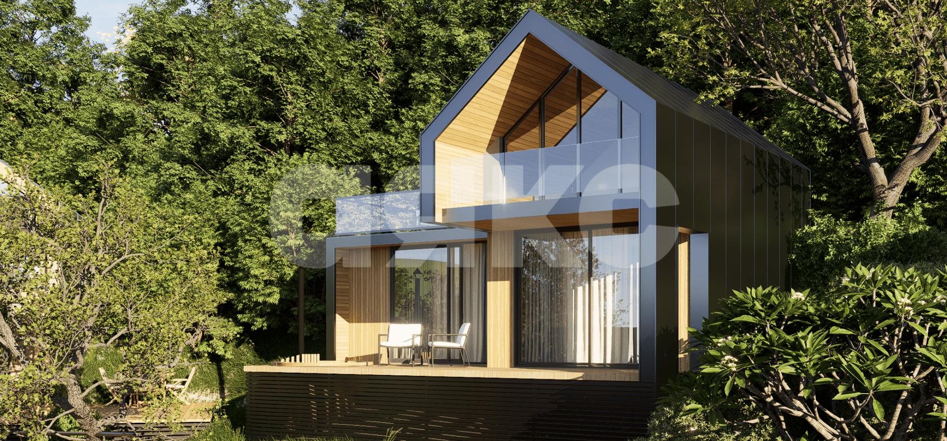 Фото №2: Дом 45 м² + 2 сот. - Детляжка, р. Лазаревский