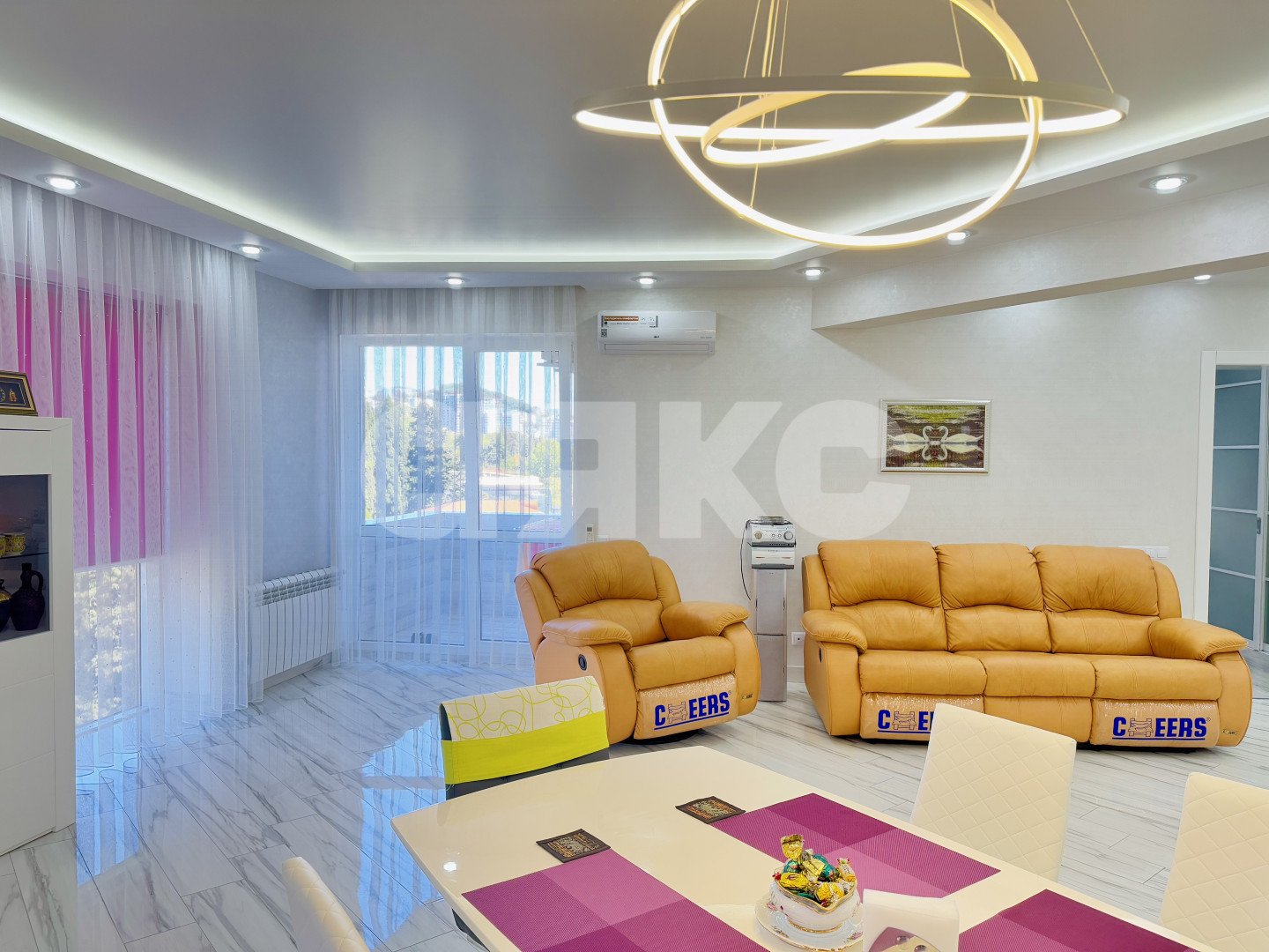 Фото №3: 3-комнатная квартира 120 м² - Сочи, Хостинский, мкр. Светлана, ул. Депутатская, 10