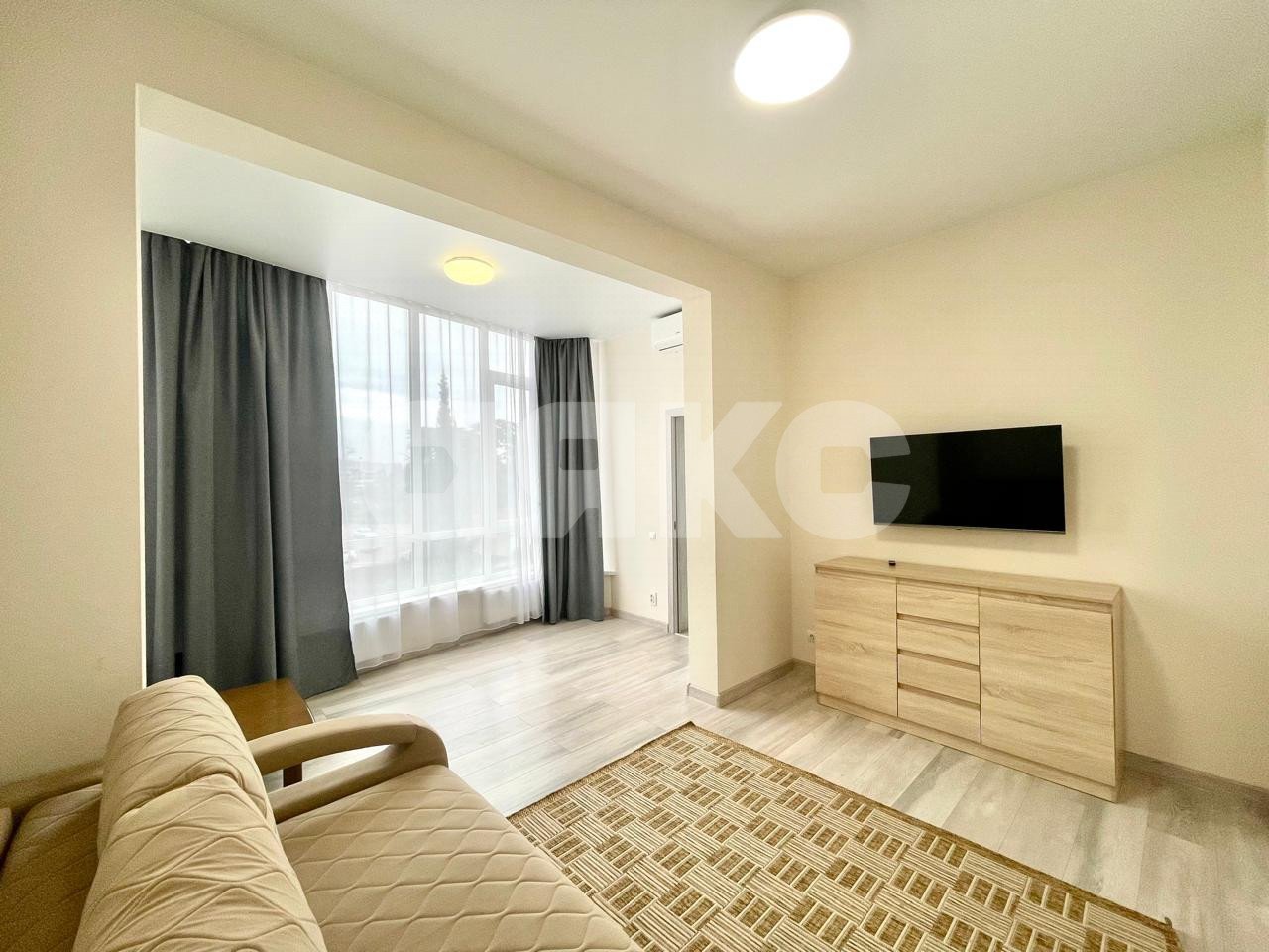 Фото №1: 2-комнатная квартира 60 м² - Сочи, Центральный, мкр. Мамайка, ул. Виноградная, 195/1