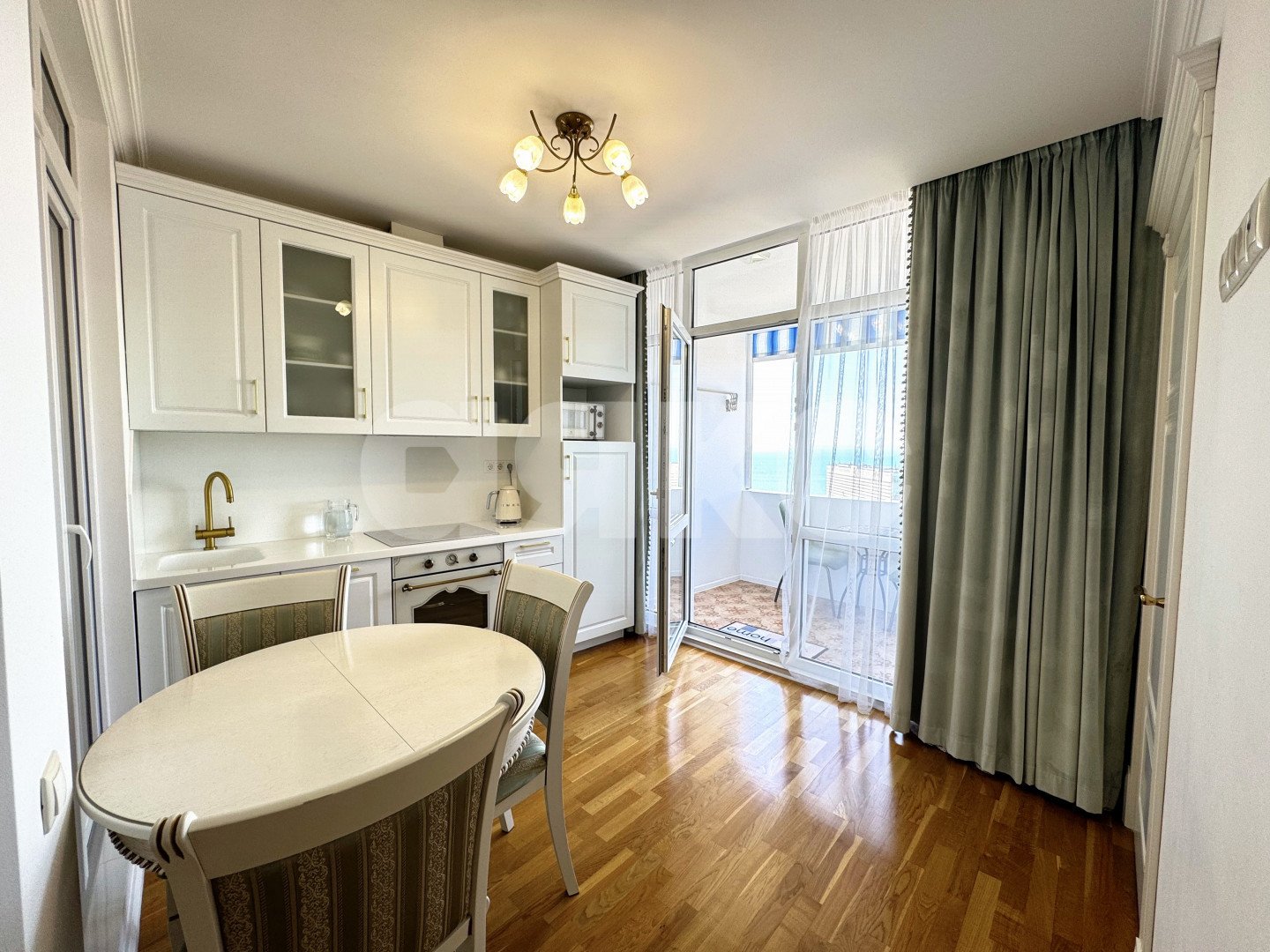 Фото №1: 2-комнатная квартира 55 м² - Сочи, Хостинский, мкр. Светлана, ул. Депутатская, 10