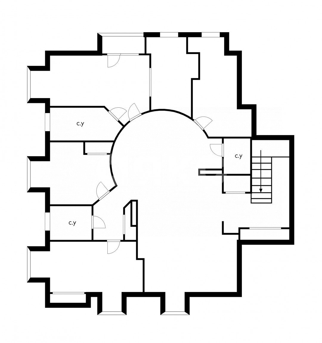 Фото №12: 5+-комнатная квартира 311 м² - Сочи, Завокзальный, р. Центральный, ул. Альпийская, 88