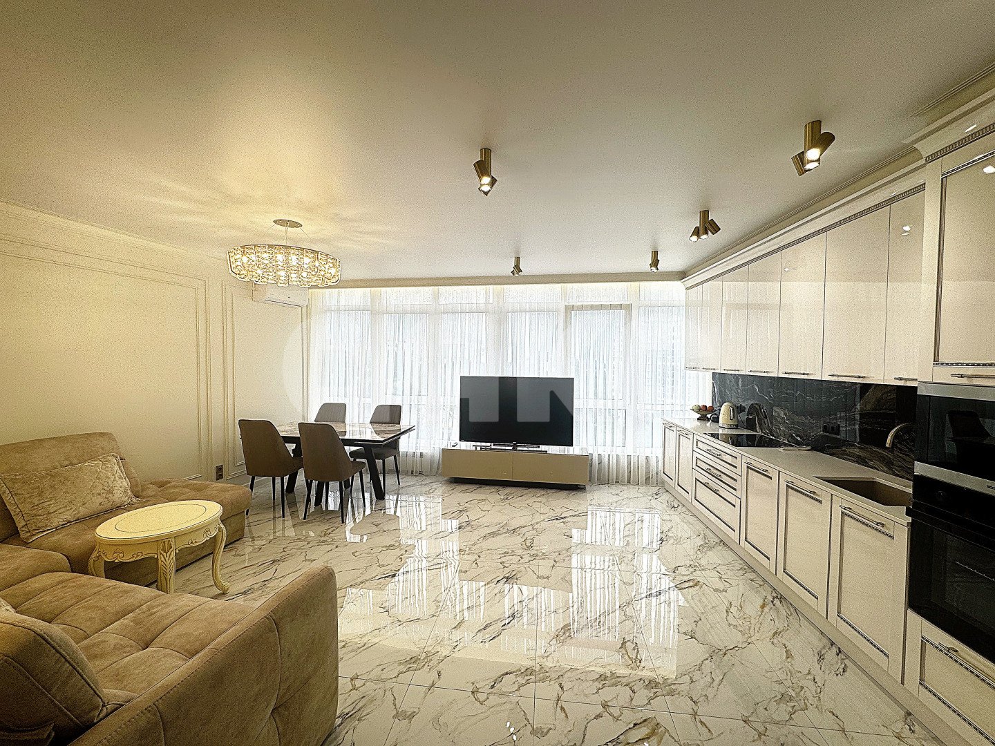 Фото №2: 3-комнатная квартира 120 м² - Сочи, Хостинский, мкр. Светлана, ул. Депутатская, 10