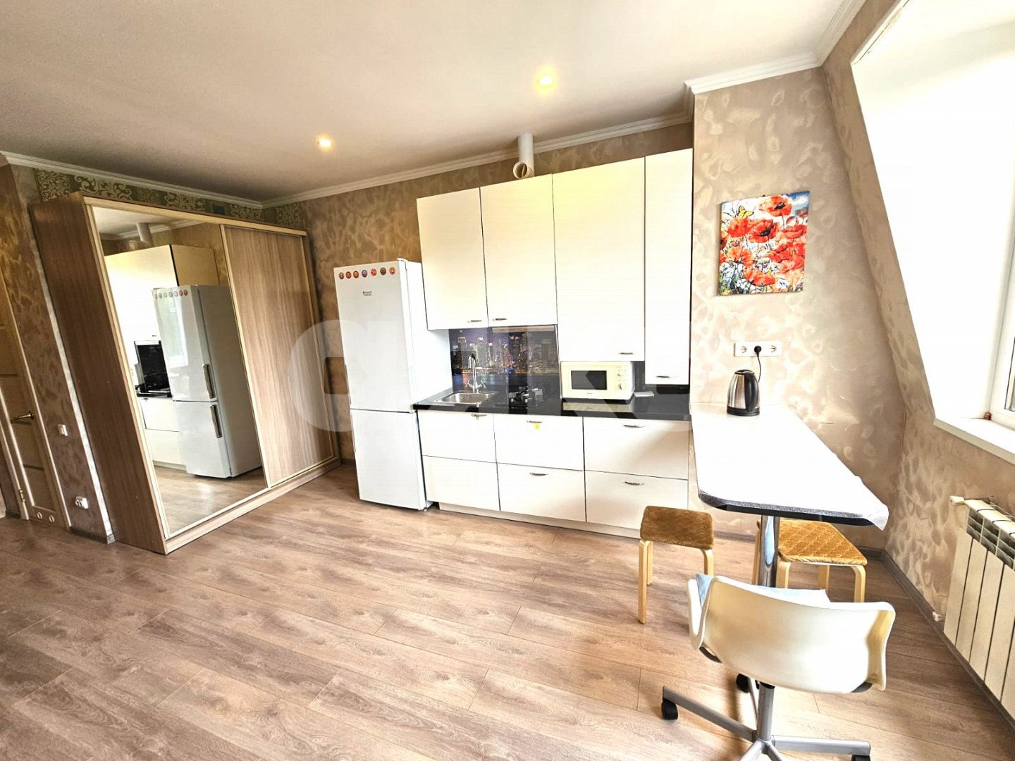 Фото №2: 1-комнатная квартира 32 м² - Сочи, Центральный, мкр. Заречный, ул. Транспортная, 17/2