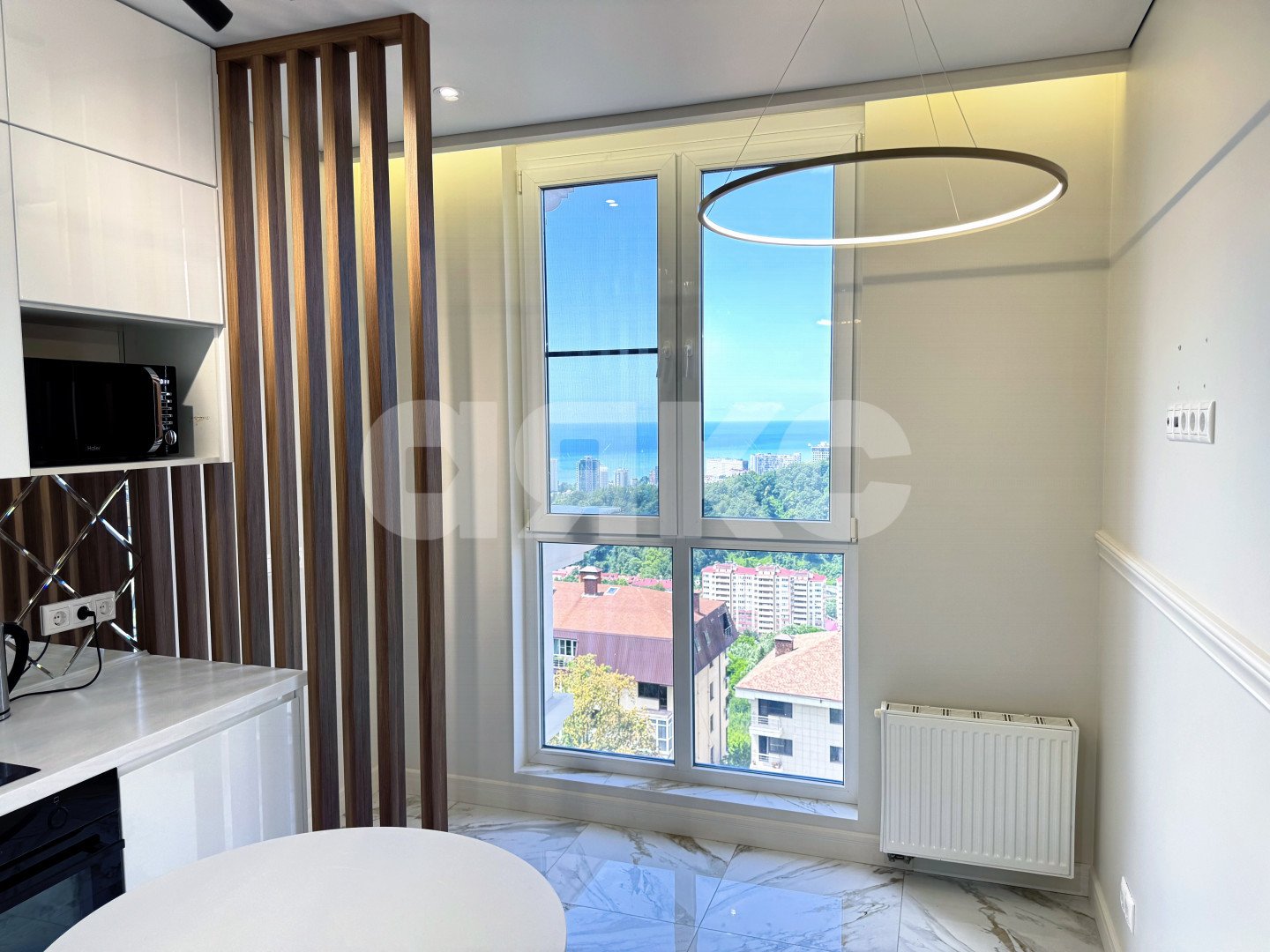 Фото №4: 1-комнатная квартира 38 м² - Сочи, Хостинский, мкр. Яна Фабрициуса, ул. Яна Фабрициуса, 2/23М