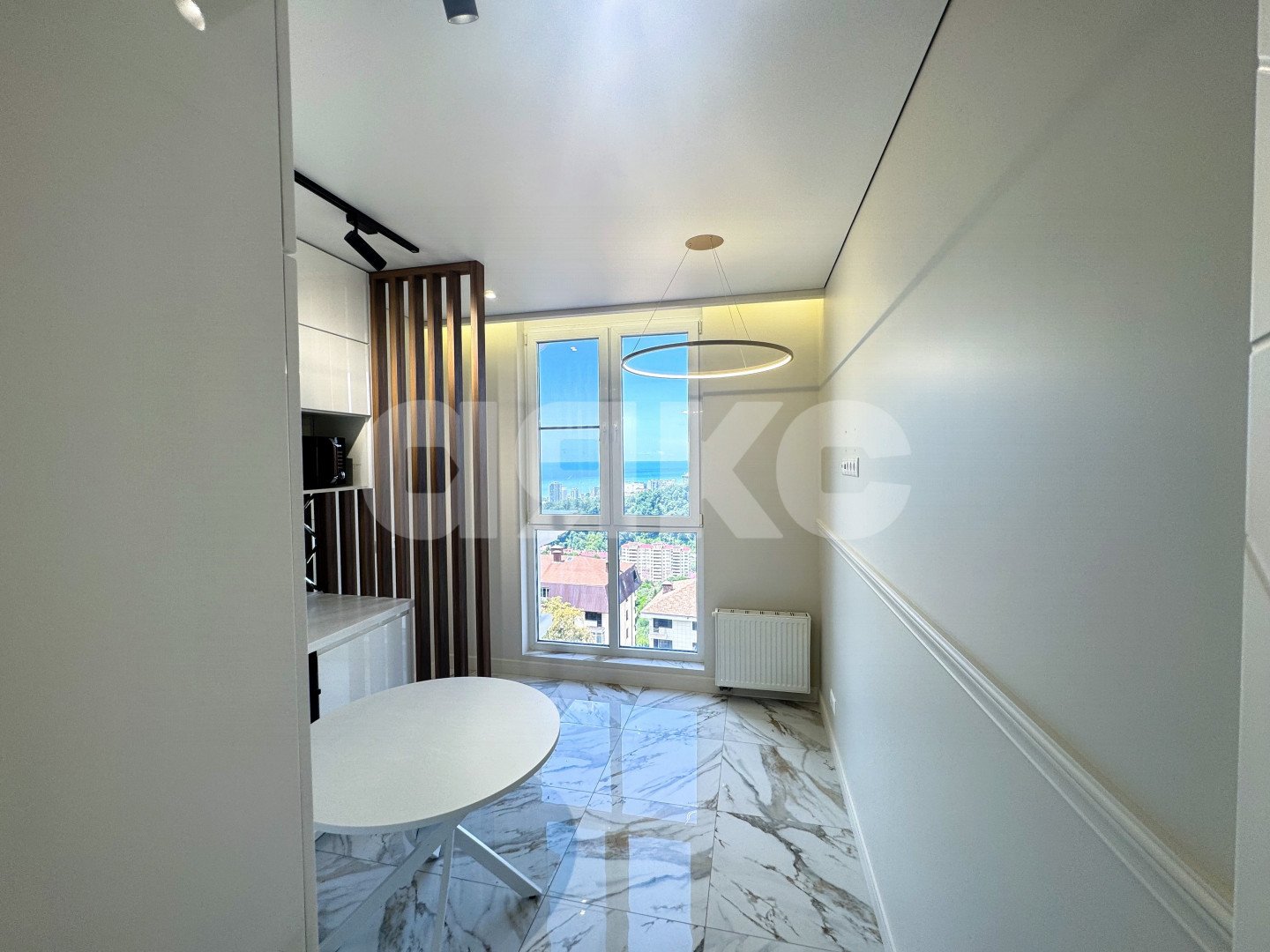 Фото №3: 1-комнатная квартира 38 м² - Сочи, Хостинский, мкр. Яна Фабрициуса, ул. Яна Фабрициуса, 2/23М