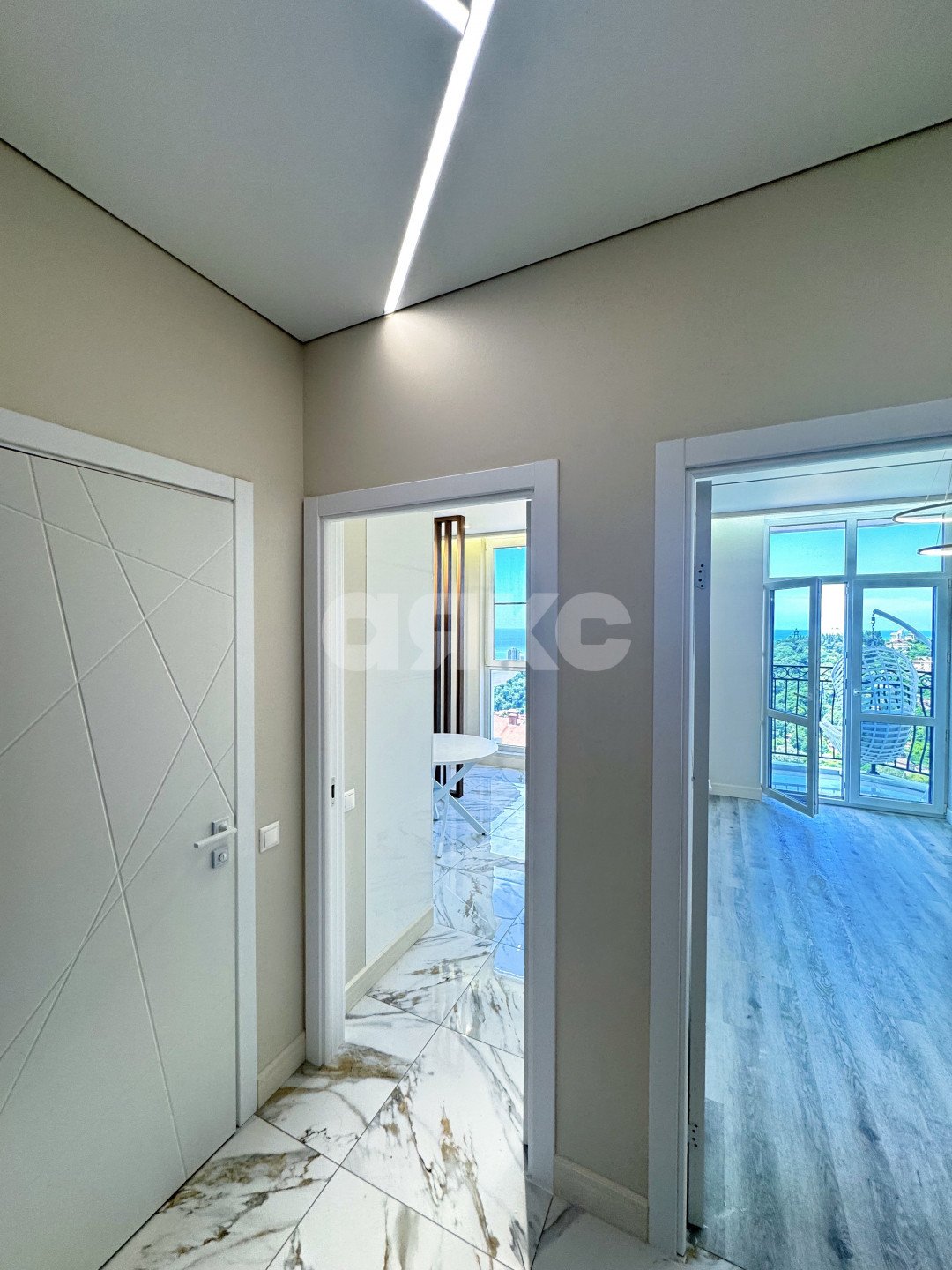 Фото №5: 1-комнатная квартира 38 м² - Сочи, Хостинский, мкр. Яна Фабрициуса, ул. Яна Фабрициуса, 2/23М