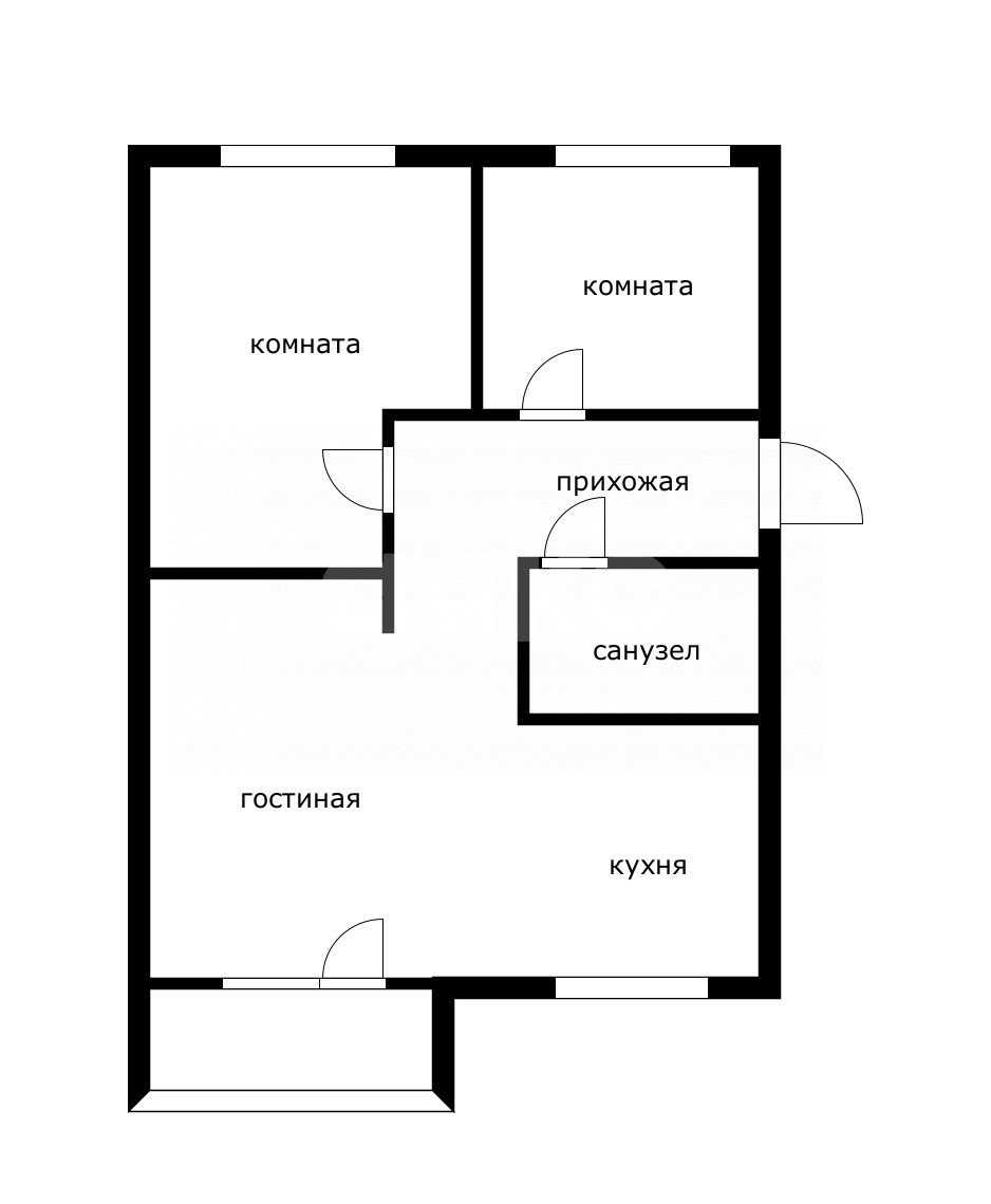 Фото №37: 3-комнатная квартира 75 м² - Сочи, р. Центральный, ул. Горького, 38