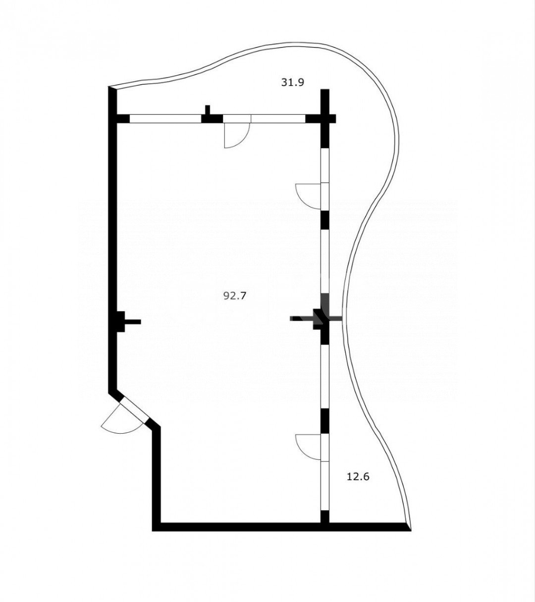 Фото №13: 2-комнатная квартира 137 м² - Сочи, Хостинский, мкр. Светлана, ул. Депутатская, 2
