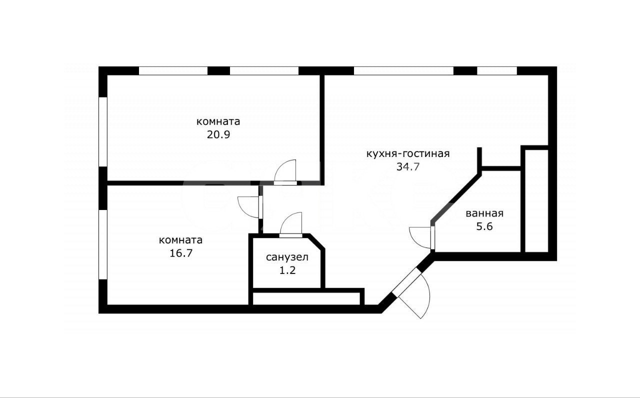 Фото №17: 3-комнатная квартира 130 м² - Сочи, Хостинский, мкр. Светлана, пр-кт Пушкина, 5А
