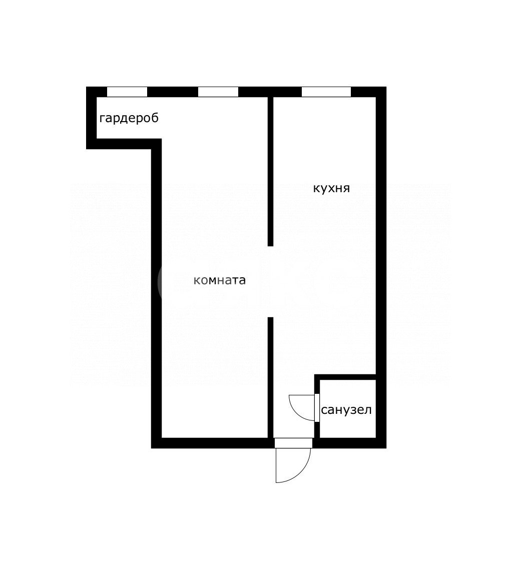 Фото №27: 1-комнатная квартира 44 м² - Сочи, Центральный, мкр. Ареда, ул. Пластунская, 34