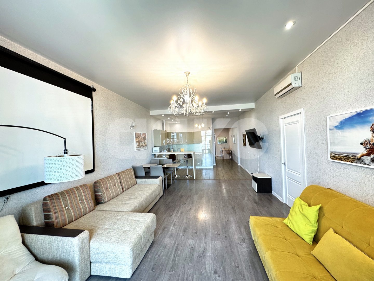 Фото №1: 2-комнатная квартира 107 м² - Сочи, Хостинский, мкр. Светлана, ул. Гагринская, 10