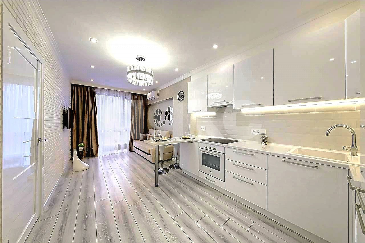 Фото №1: 1-комнатная квартира 38 м² - Сочи, Завокзальный, жилой комплекс Сокол, р. Центральный, ул. Горького, 24к1