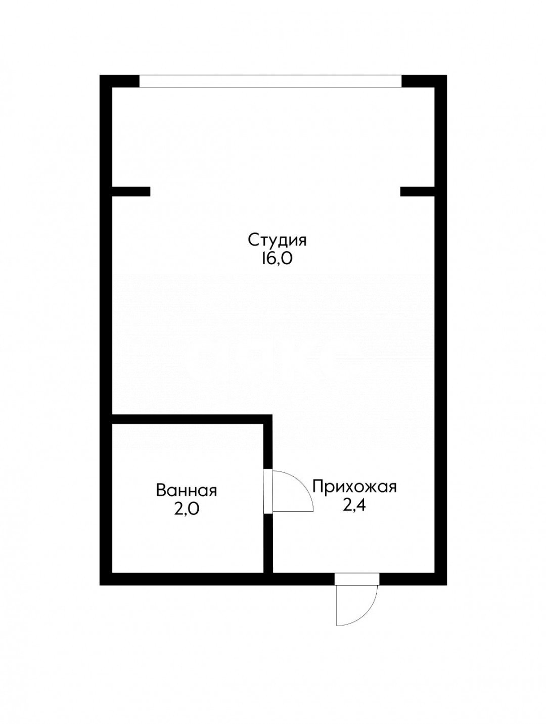 Фото №29: Студия 20 м² - Сочи, Хостинский, мкр. Светлана, пр-кт Курортный, 75к1