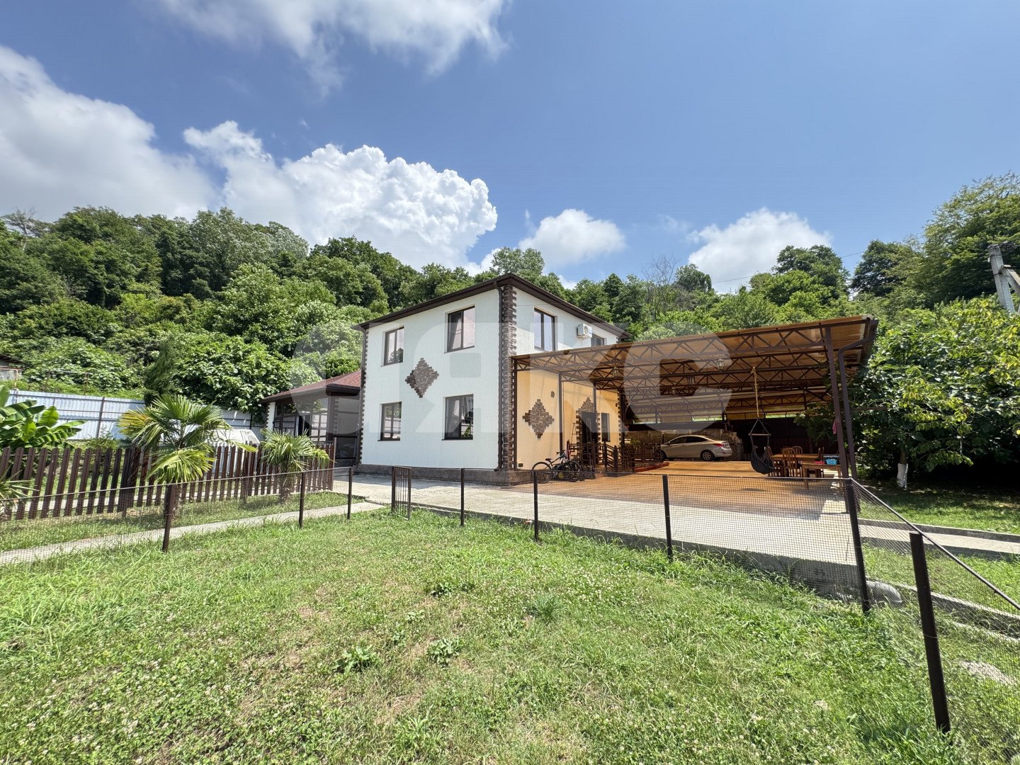 Фото №1: Дом 128 м² + 12 сот. - Верхний Юрт, р. Хостинский, ул. Абовяна, 17/4