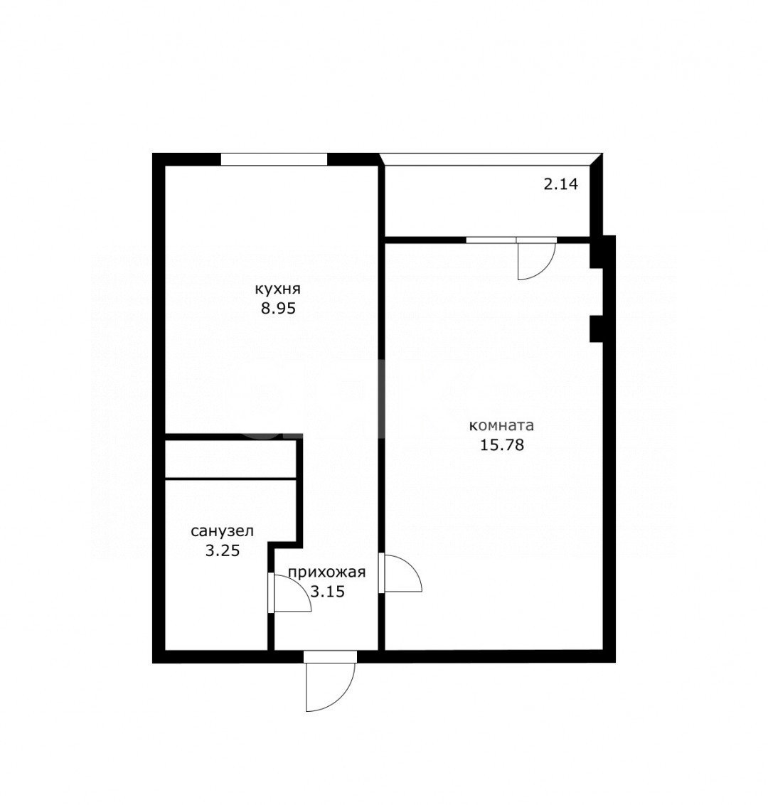 Фото №10: 1-комнатная квартира 32 м² - Сочи, Центральный, мкр. Мамайка, ул. Волжская, 42/1
