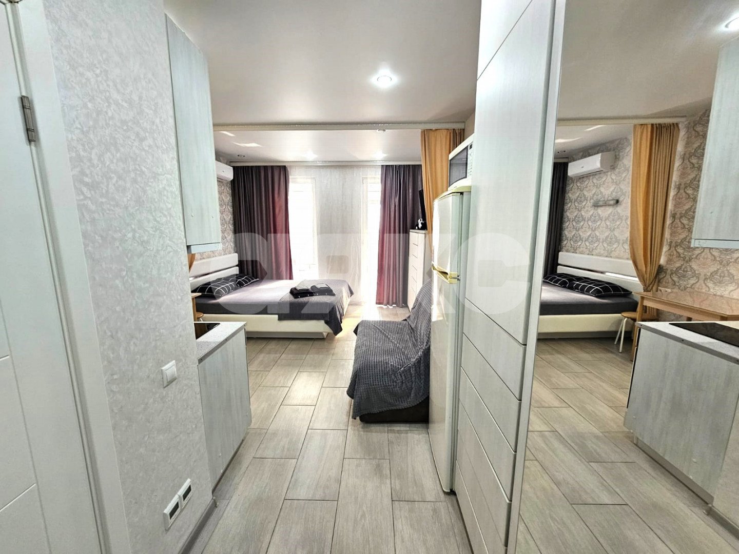 Фото №14: Студия 22 м² - Сочи, Адлерский, Адлер, мкр. жилой комплекс Касабланка, ул. Ленина, 298В/4