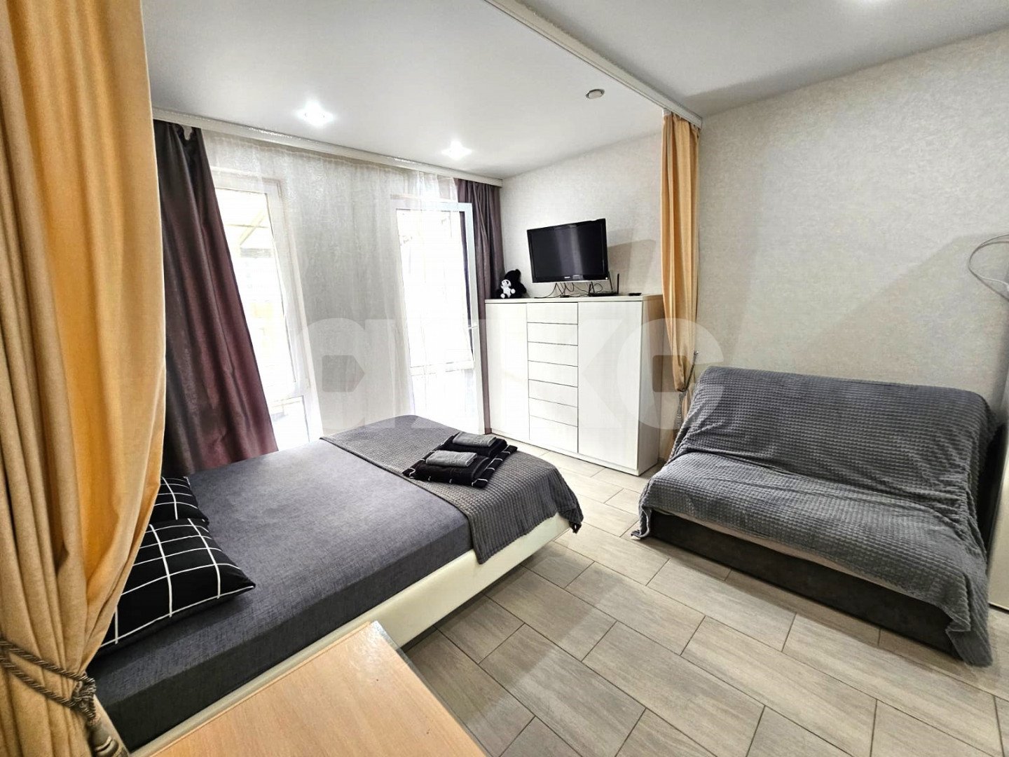 Фото №4: Студия 22 м² - Сочи, Адлерский, Адлер, мкр. жилой комплекс Касабланка, ул. Ленина, 298В/4