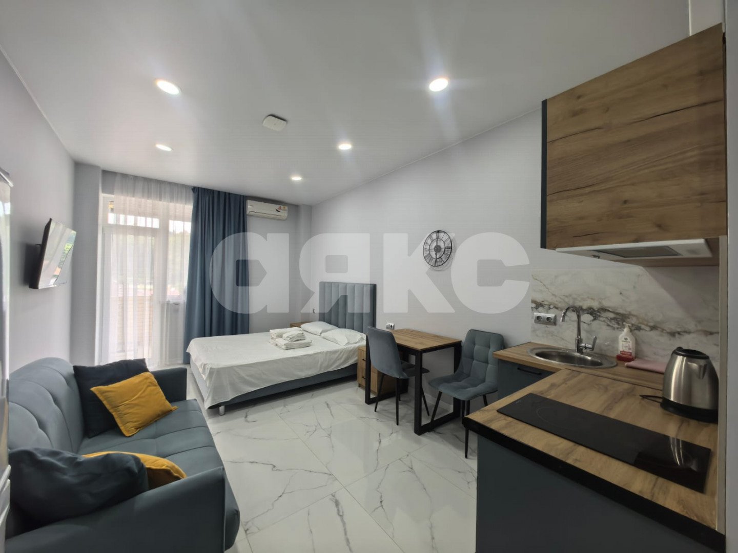 Фото №4: Студия 28 м² - Сочи, р. Лазаревский, ул. Декабристов, 167