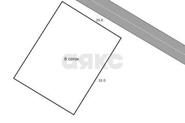 Фото №3: Земельный участок 8 сот. - Панахес, ул. Схакумидова, 1/2