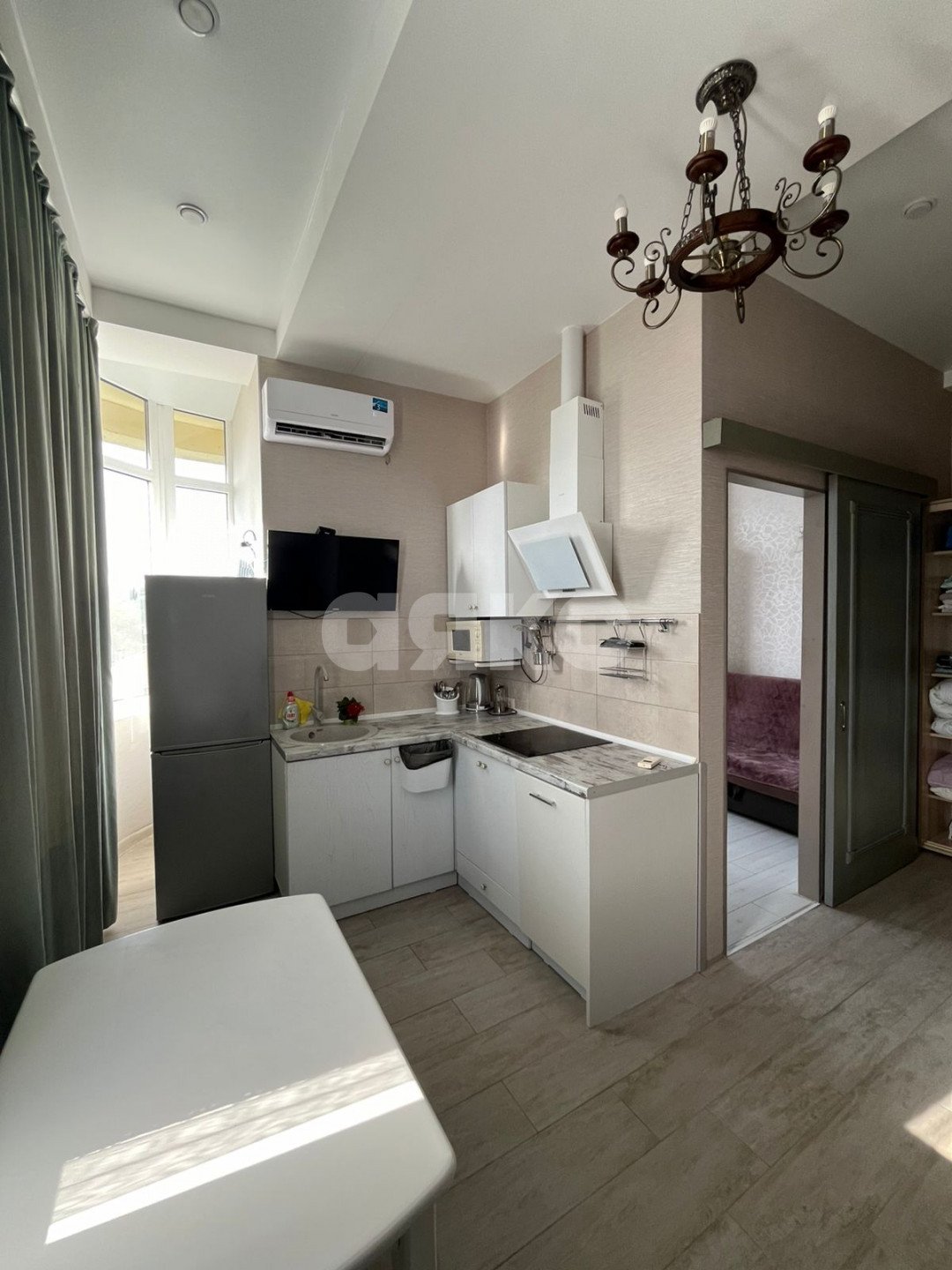 Фото №2: 1-комнатная квартира 30 м² - Сочи, Хостинский, мкр. Светлана, ул. Учительская, 27А