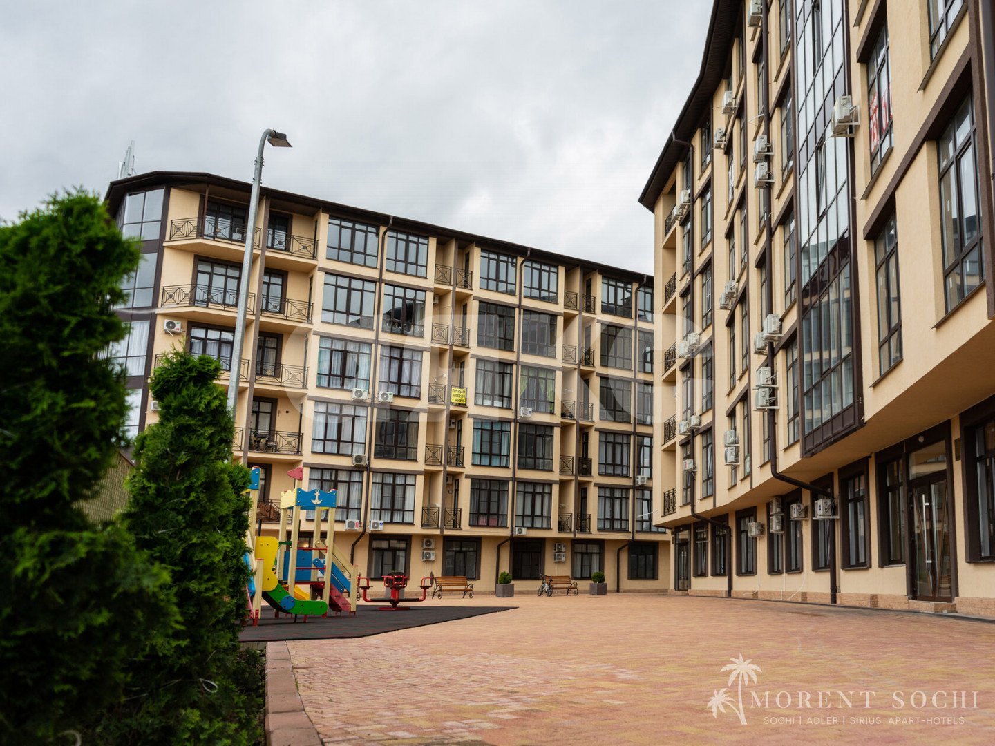 Фото №2: Студия 27 м² - Сочи, Весёлое, жилой комплекс Грин Сейл Парк, Нижнеимеретинская Бухта, Весёлое, мкр. жилой комплекс Грин Сейл Парк, ул. Весёлая, 82/1