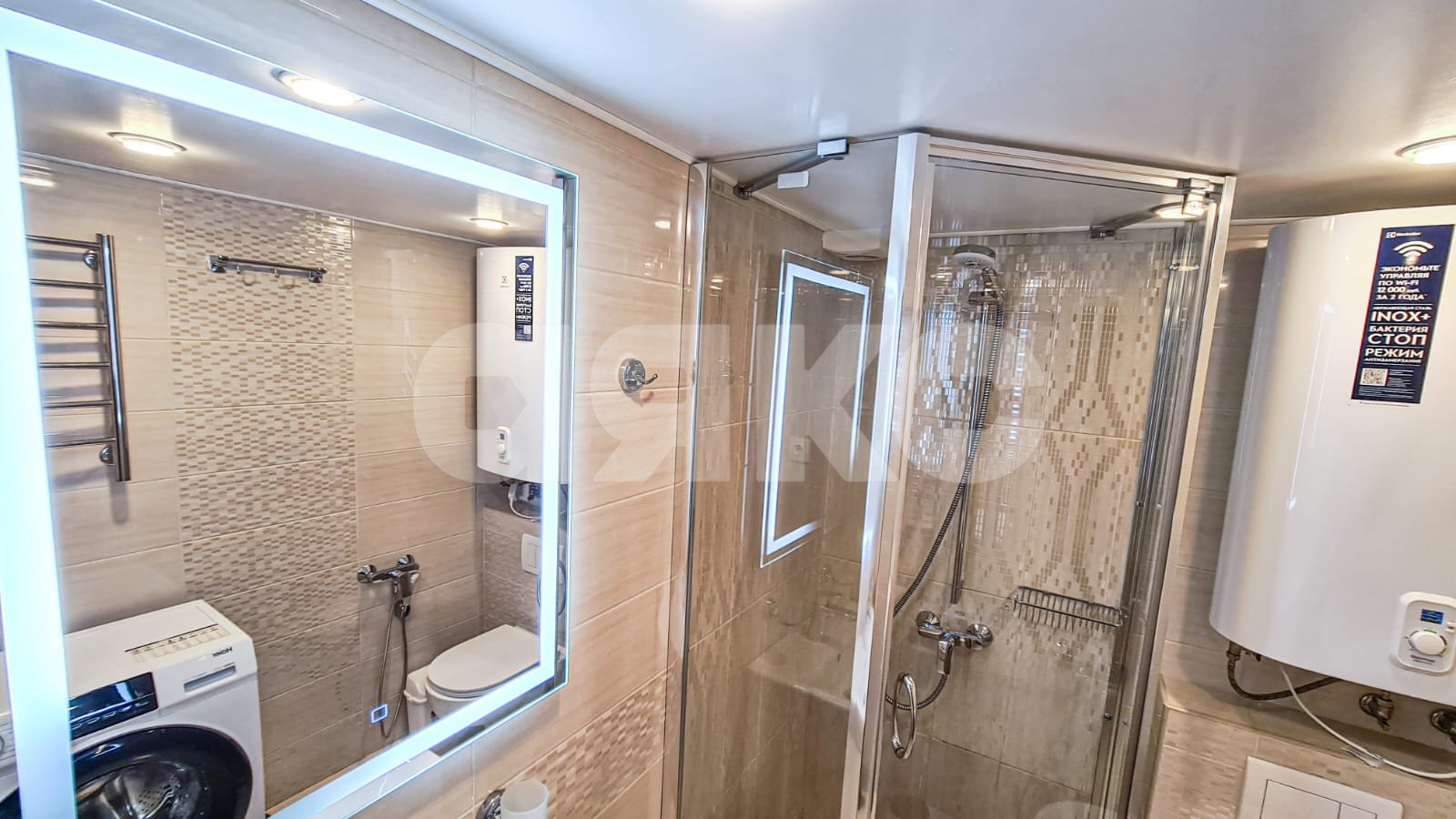 Фото №9: Студия 27 м² - Сочи, Весёлое, жилой комплекс Грин Сейл Парк, Нижнеимеретинская Бухта, Весёлое, мкр. жилой комплекс Грин Сейл Парк, ул. Весёлая, 82/1