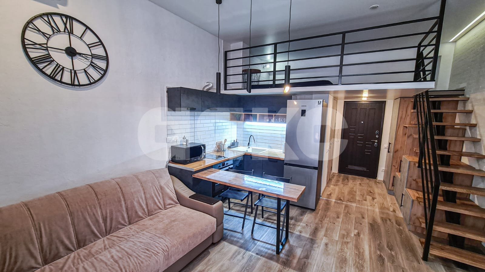 Фото №3: Студия 27 м² - Сочи, Весёлое, жилой комплекс Грин Сейл Парк, Нижнеимеретинская Бухта, Весёлое, мкр. жилой комплекс Грин Сейл Парк, ул. Весёлая, 82/1