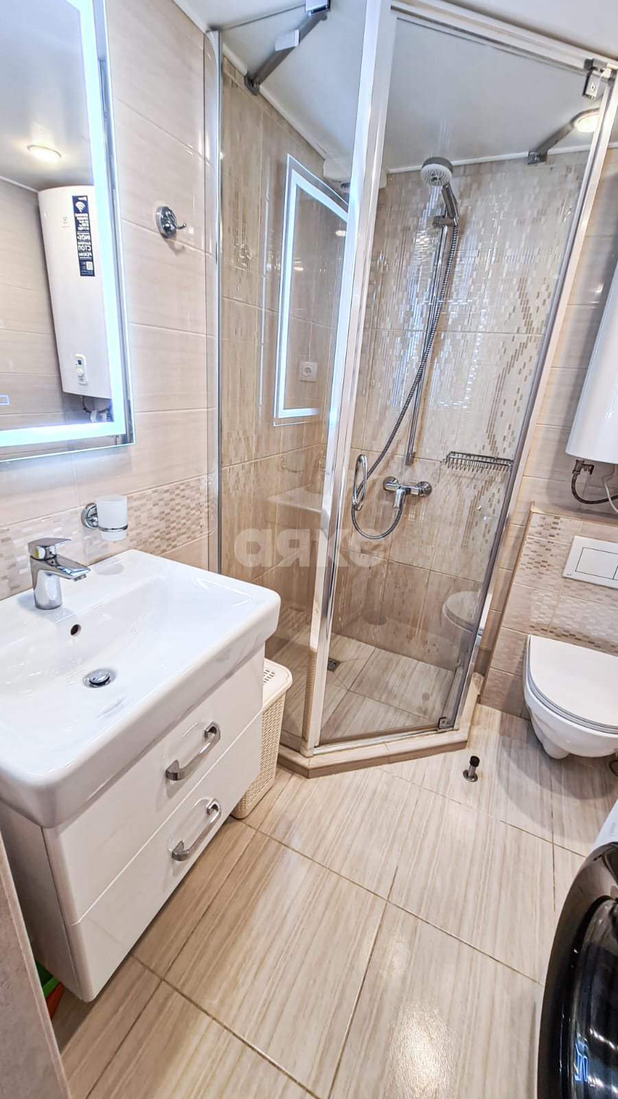 Фото №11: Студия 27 м² - Сочи, Весёлое, жилой комплекс Грин Сейл Парк, Нижнеимеретинская Бухта, Весёлое, мкр. жилой комплекс Грин Сейл Парк, ул. Весёлая, 82/1