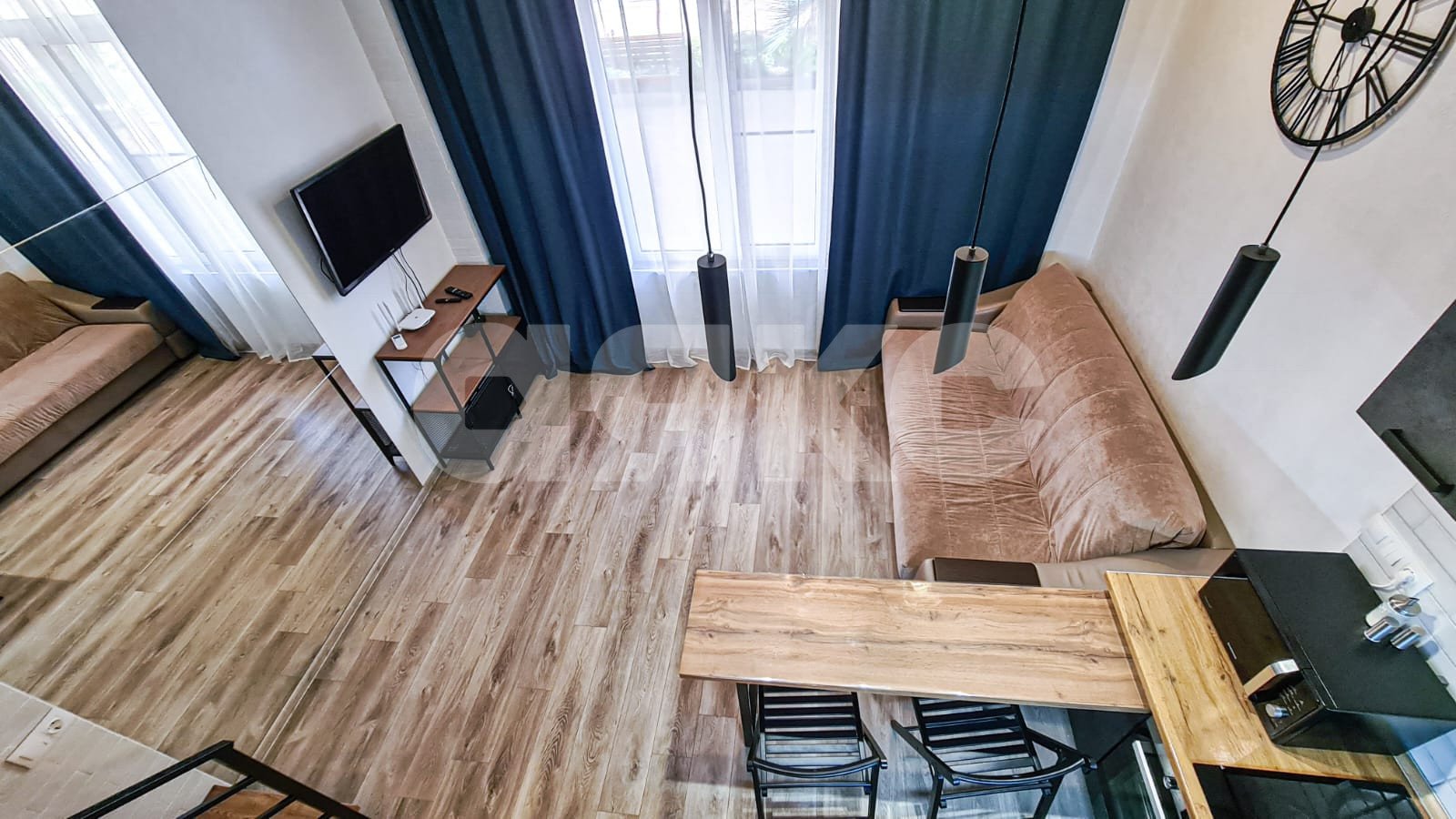 Фото №4: Студия 27 м² - Сочи, Весёлое, жилой комплекс Грин Сейл Парк, Нижнеимеретинская Бухта, Весёлое, мкр. жилой комплекс Грин Сейл Парк, ул. Весёлая, 82/1