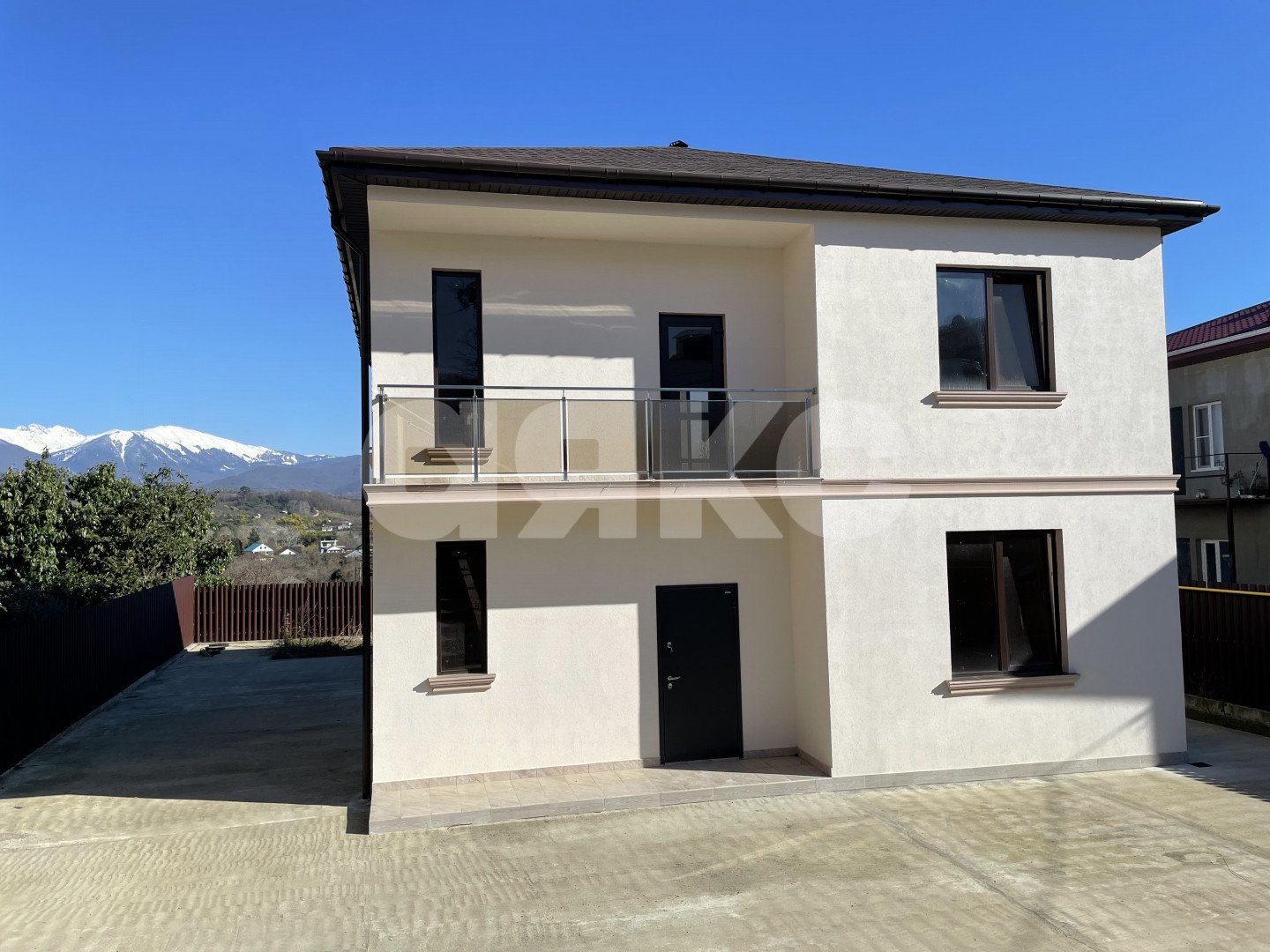 Фото №2: Дом 201 м² + 6.3 сот. - Весёлое, р. Адлерский, пер. Васильковый, 31Б