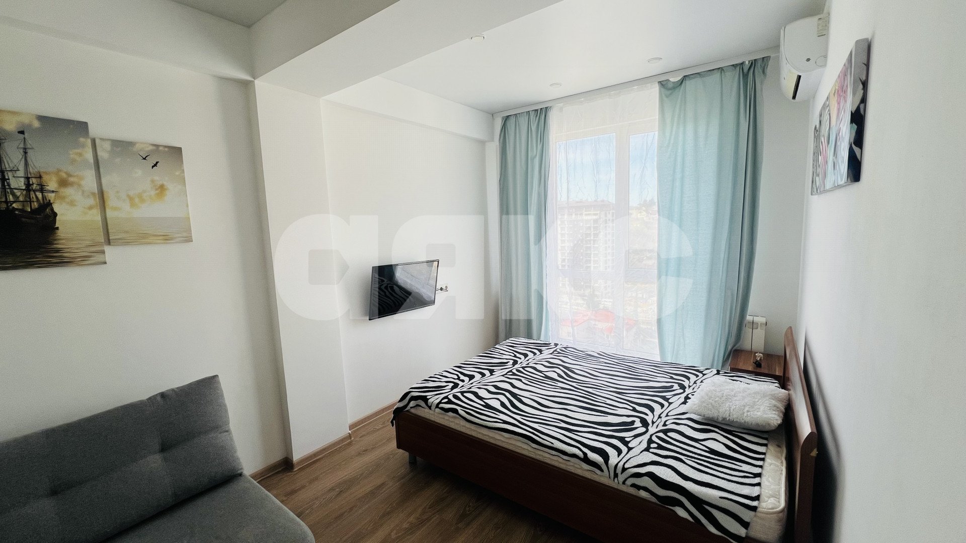 Фото №8: 1-комнатная квартира 31 м² - Сочи, Центральный, мкр. Мамайка, ул. Волжская, 30/1