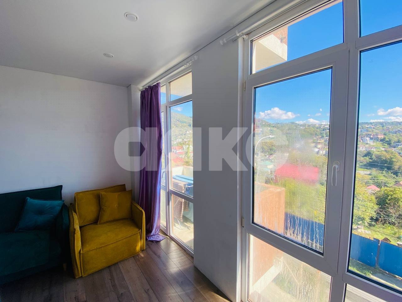 Фото №2: 1-комнатная квартира 27 м² - Сочи, Хостинский, мкр. ЖСК Лесной, 56