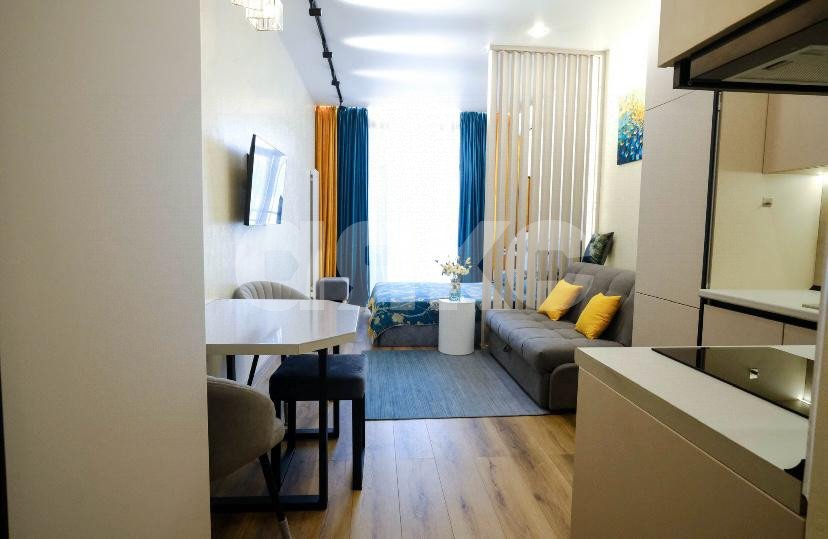 Фото №8: Студия 27 м² - Дагомыс, Лазаревский, мкр. жилой комплекс Аллея Парк, ул. Батумское шоссе, 28А