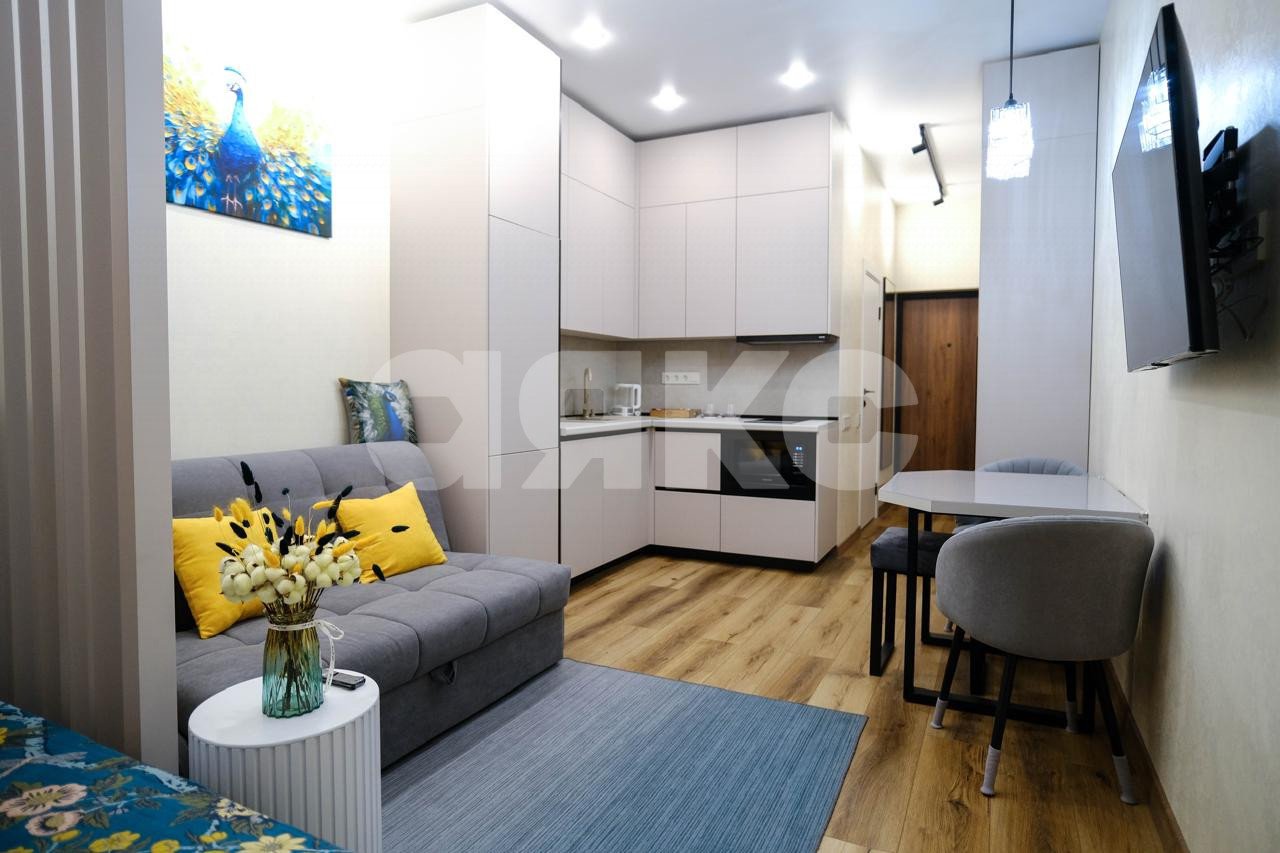 Фото №5: Студия 27 м² - Дагомыс, Лазаревский, мкр. жилой комплекс Аллея Парк, ул. Батумское шоссе, 28А