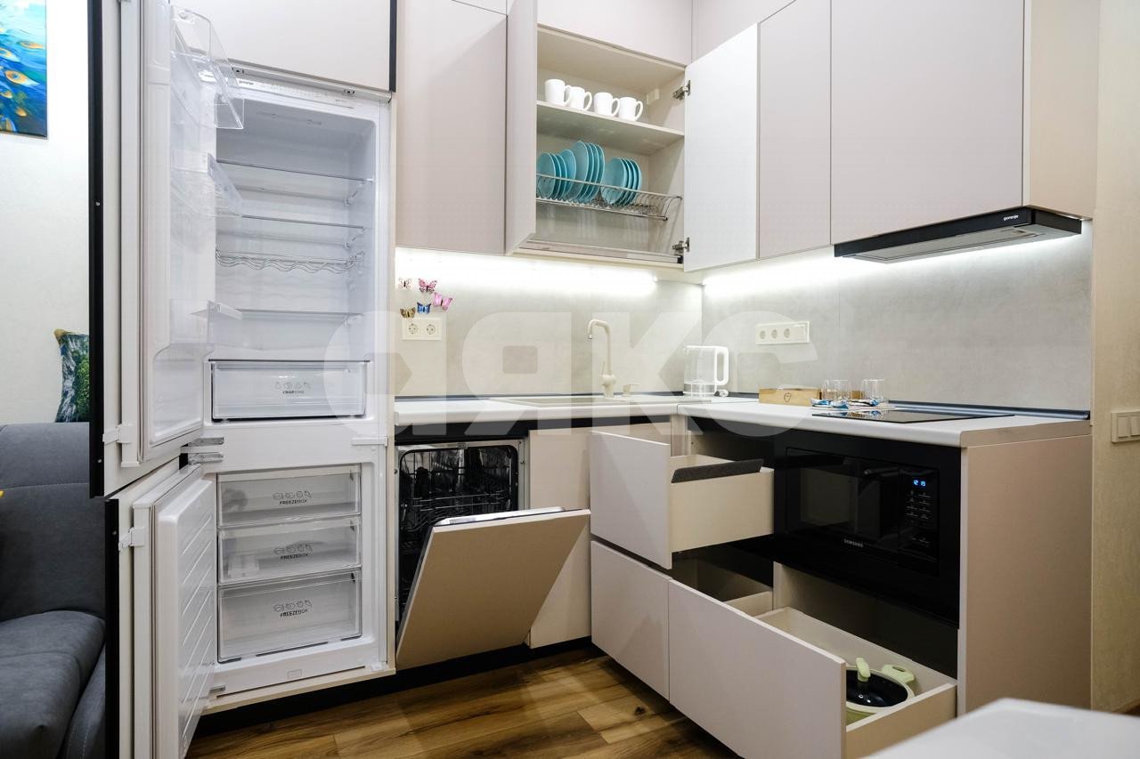 Фото №6: Студия 27 м² - Дагомыс, Лазаревский, мкр. жилой комплекс Аллея Парк, ул. Батумское шоссе, 28А