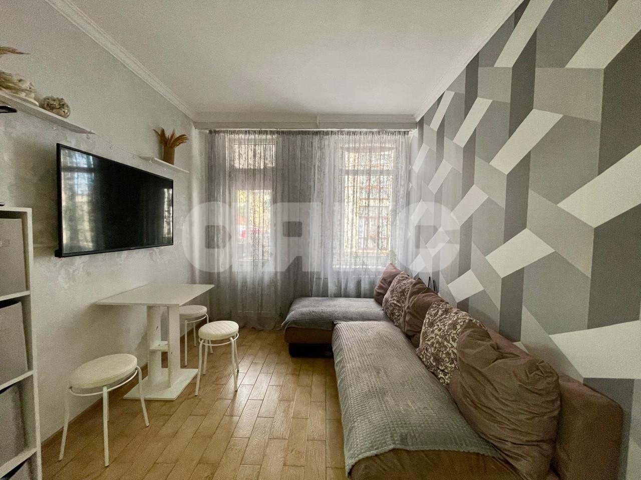 Фото №3: 1-комнатная квартира 40 м² - Сочи, Центральный, мкр. Мамайка, ул. Загородная, 5/7