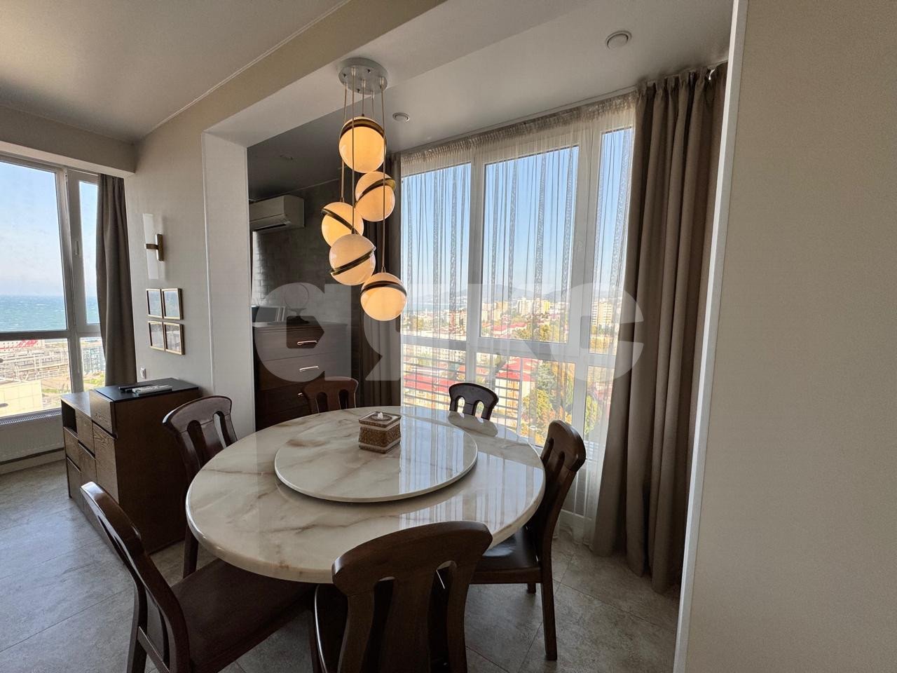 Фото №31: 2-комнатная квартира 83 м² - Сочи, Адлерский, Адлер, мкр. Голубые Дали, ул. Кирпичная, 2к2