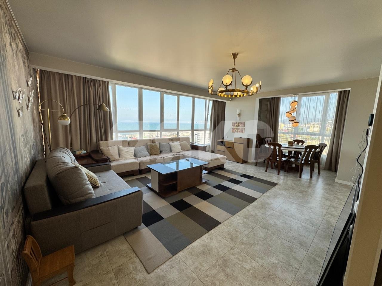 Фото №1: 2-комнатная квартира 83 м² - Сочи, Адлерский, Адлер, мкр. Голубые Дали, ул. Кирпичная, 2к2