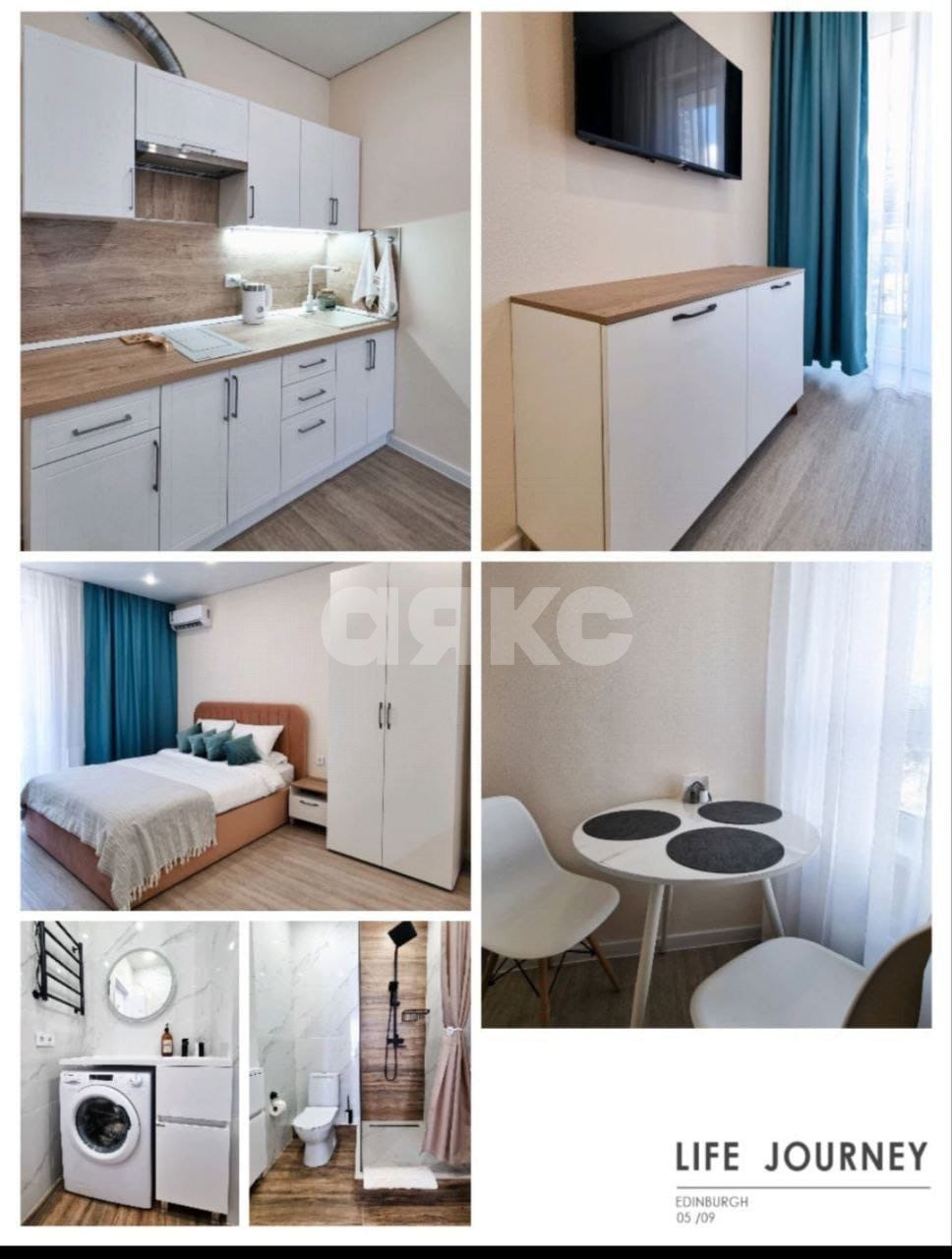 Фото №14: 1-комнатная квартира 28 м² - Сочи, Адлерский, Кудепста, мкр. жилой комплекс Летний, ул. Искры, 88