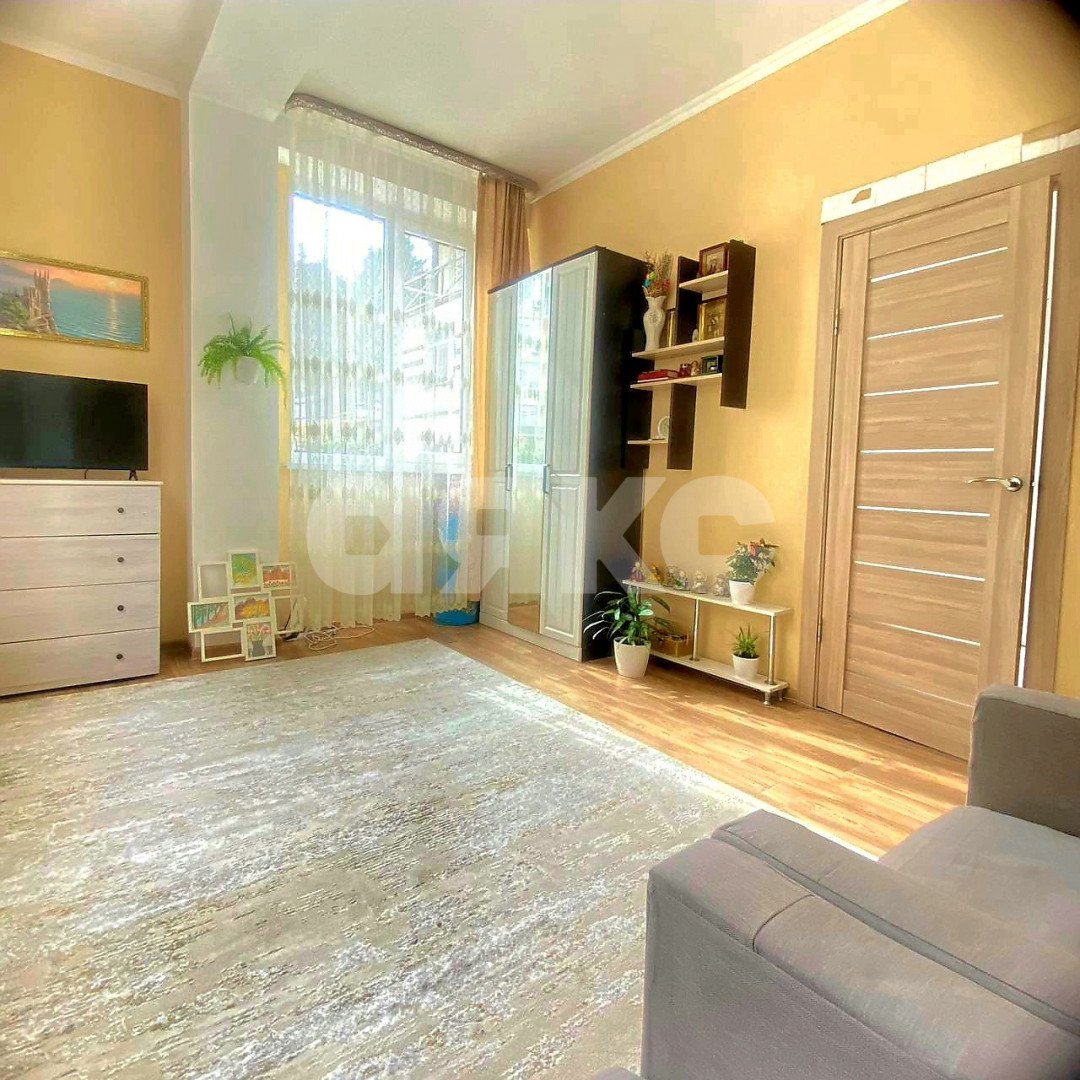 Фото №1: 2-комнатная квартира 35 м² - Сочи, массив № 1, Центральный, мкр. Новый Сочи, ул. Виноградная, 121/6